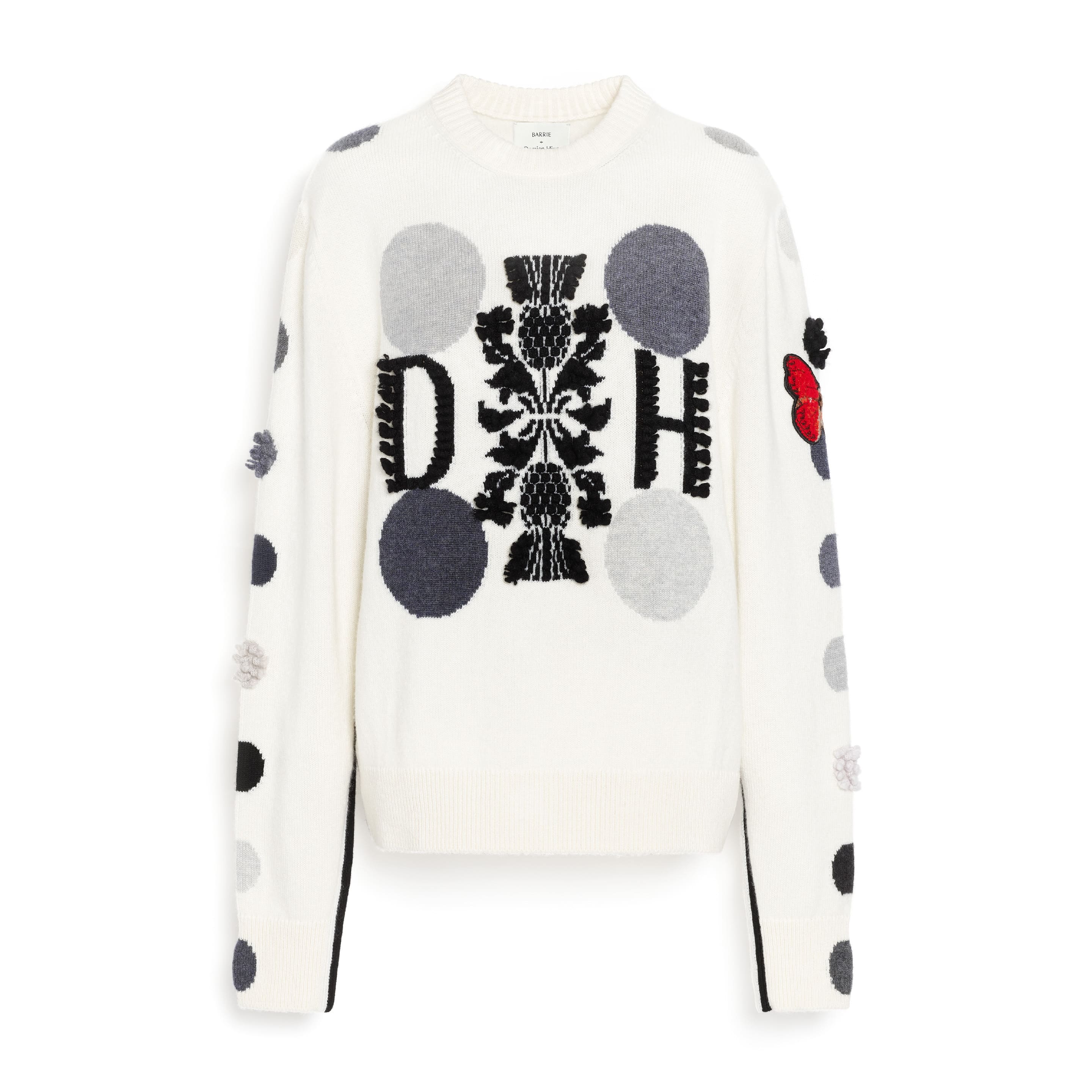 Pull à pois Barrie + Damien Hirst - pièce numérotée