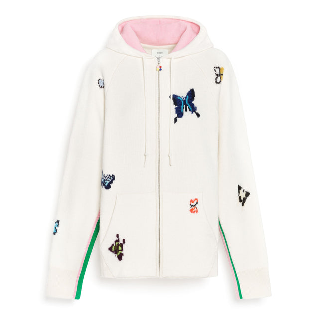 Sweat zippé papillons Barrie + Damien Hirst - pièce numérotée | Barrie - Barrie