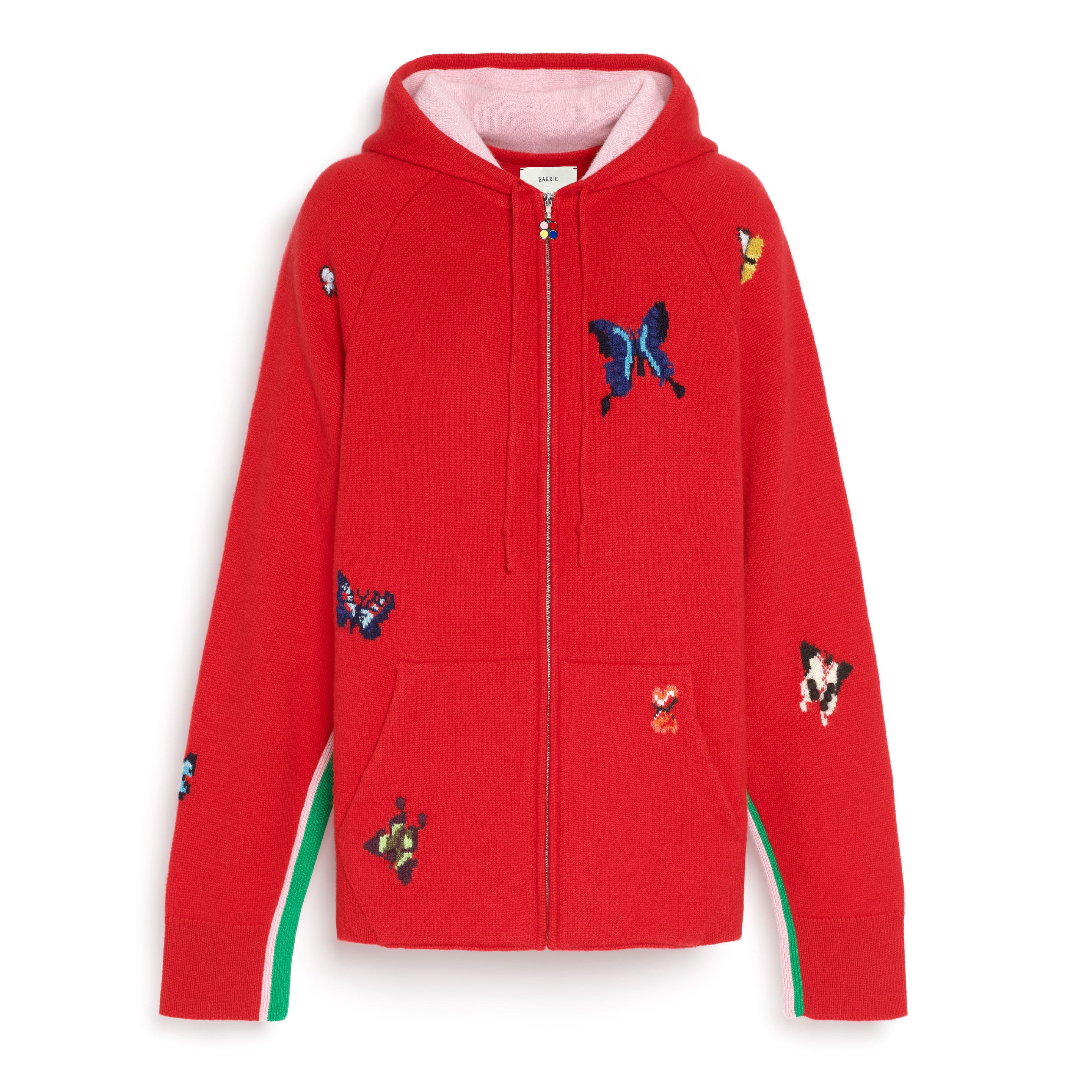 Sweat zippé papillons Barrie + Damien Hirst - pièce numérotée