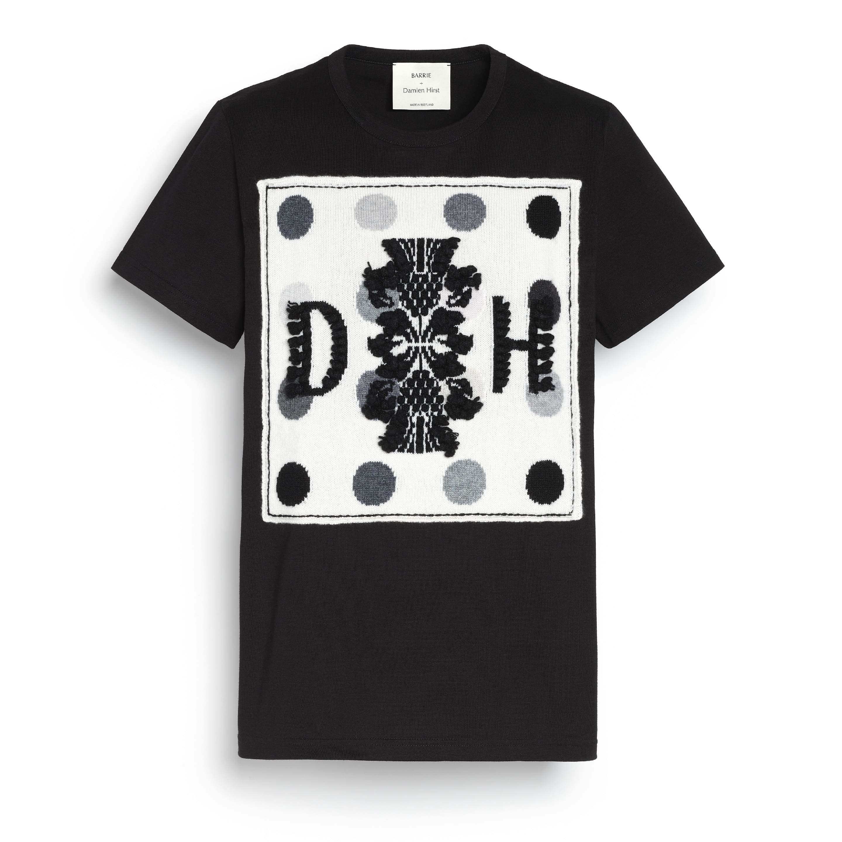 T-shirt logo à pois Barrie + Damien Hirst
