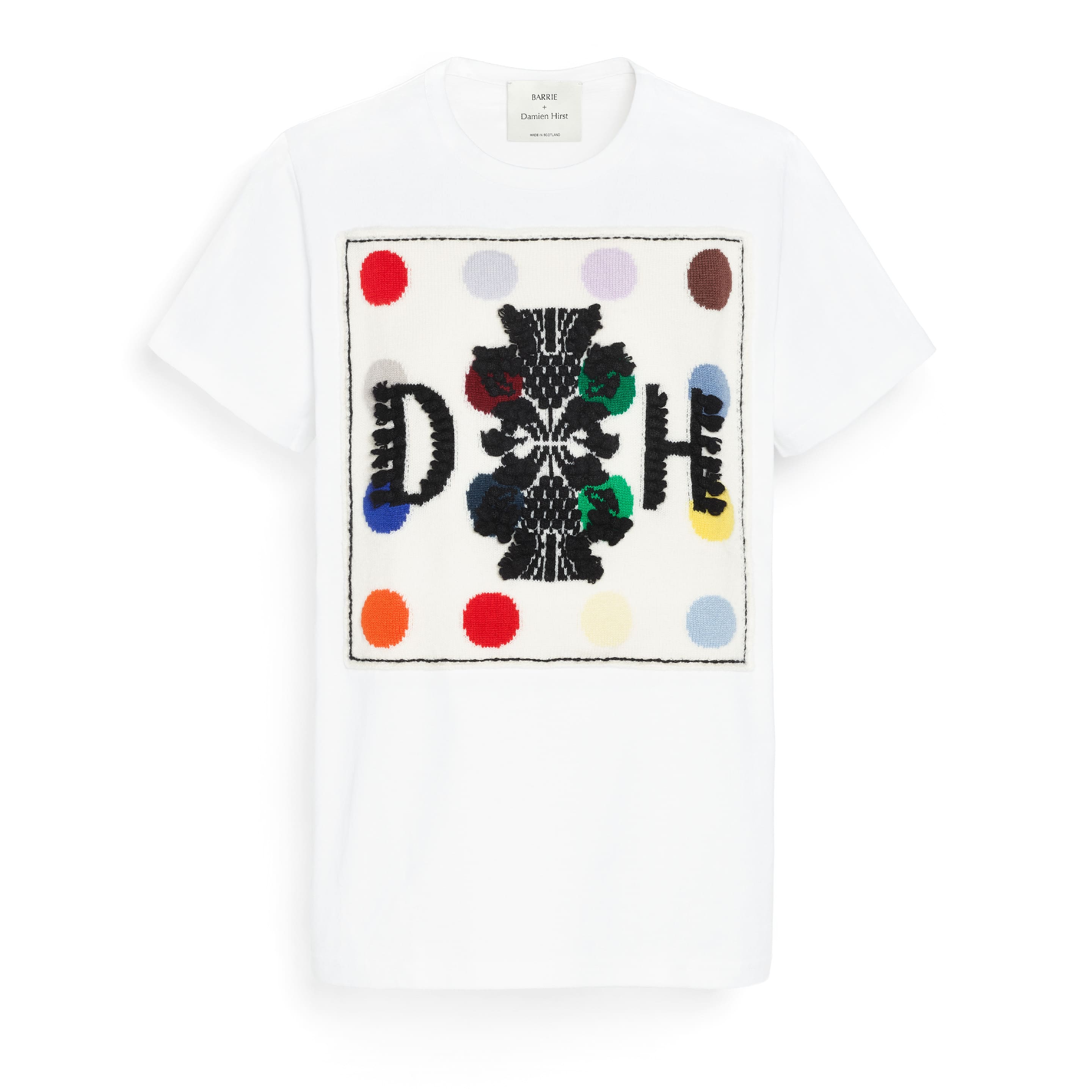 T-shirt logo à pois Barrie + Damien Hirst