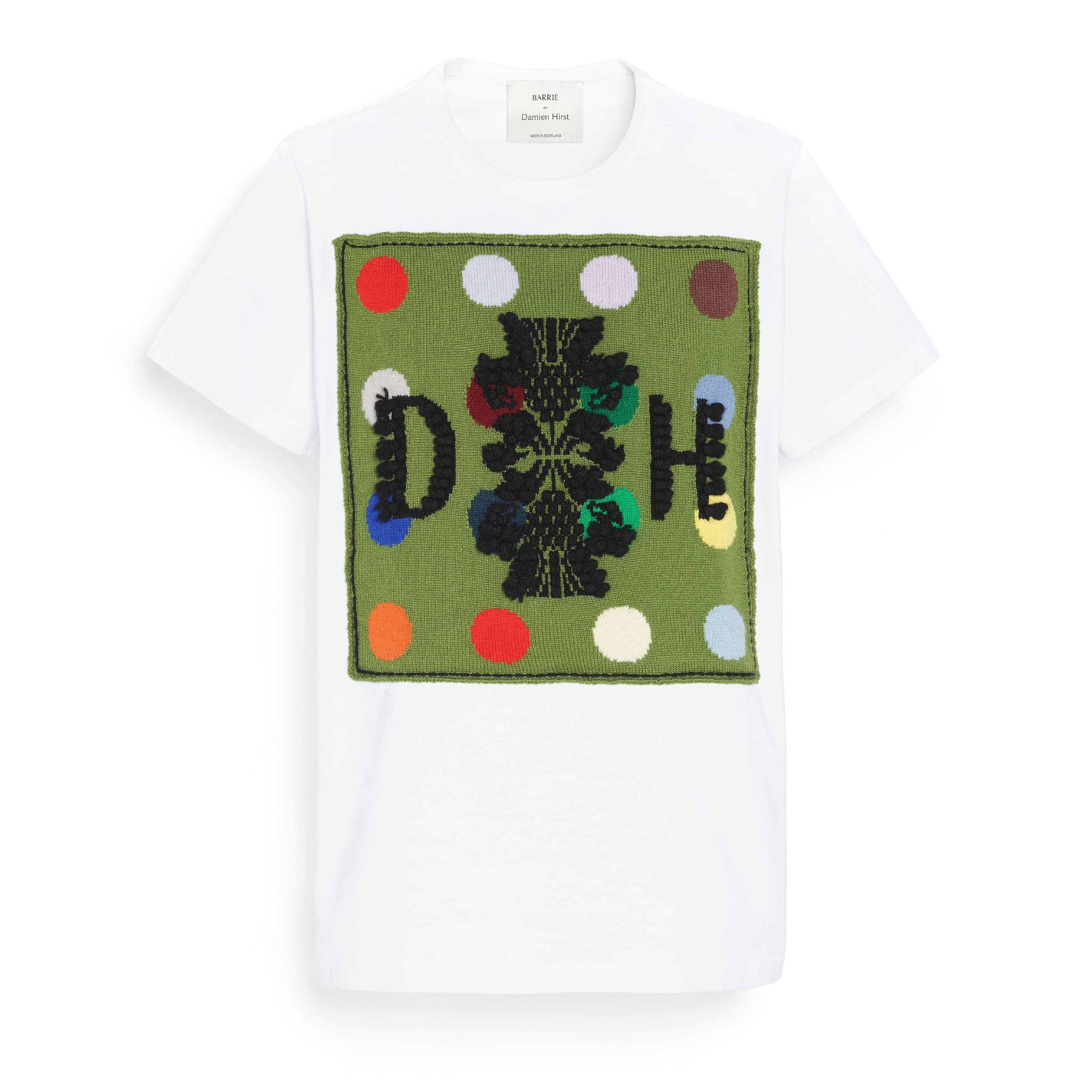 T-shirt logo à pois Barrie + Damien Hirst