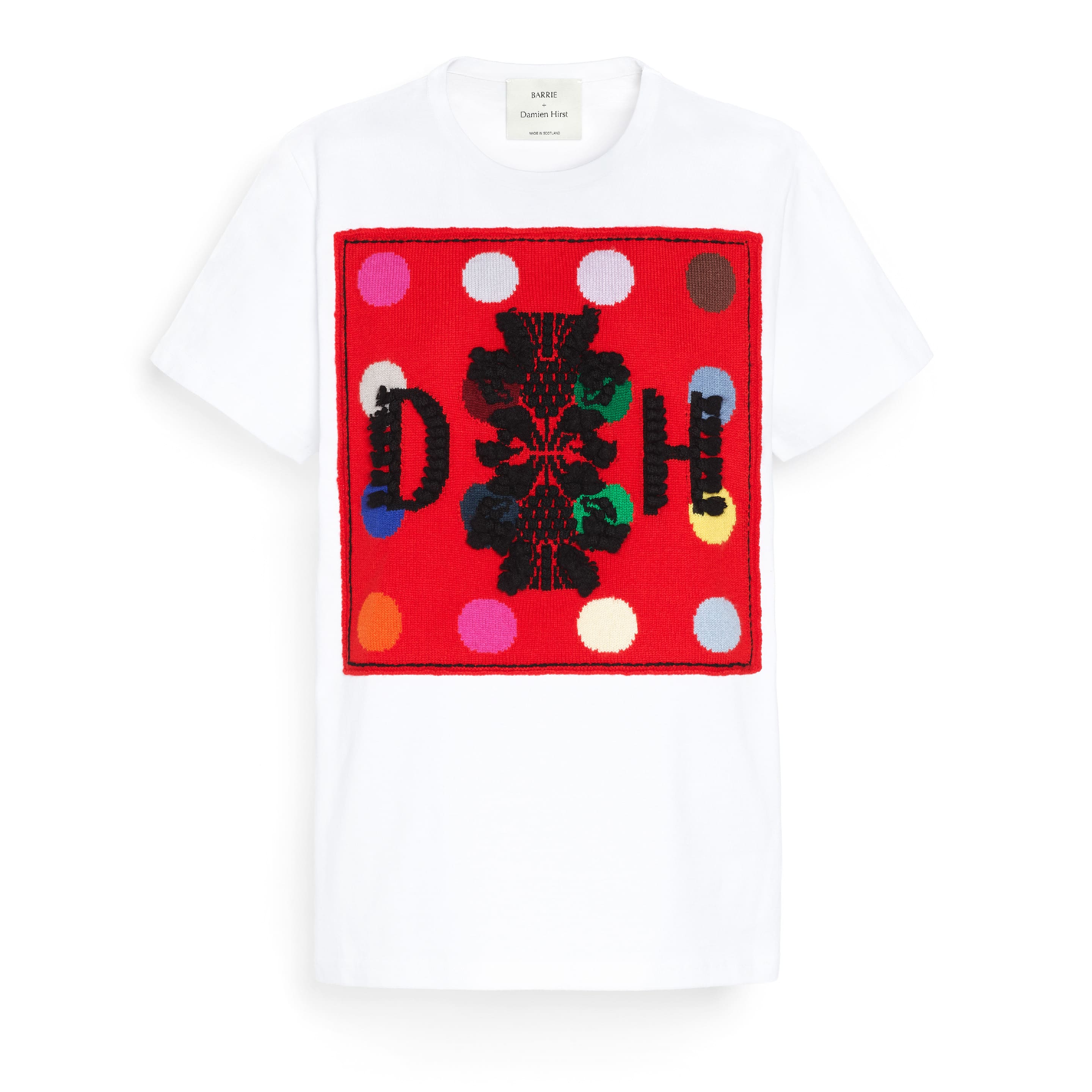 T-shirt logo à pois Barrie + Damien Hirst