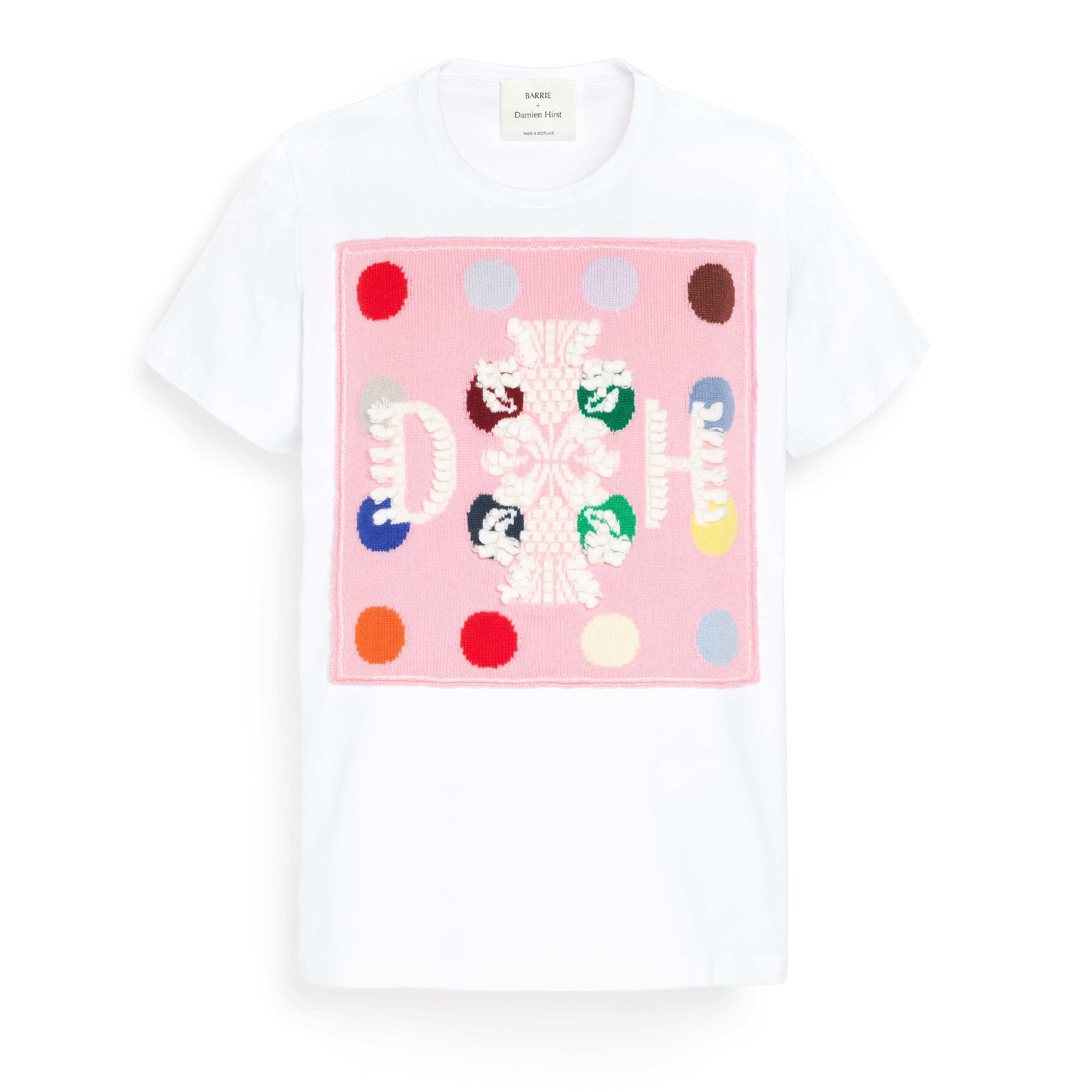 T-shirt logo à pois Barrie + Damien Hirst