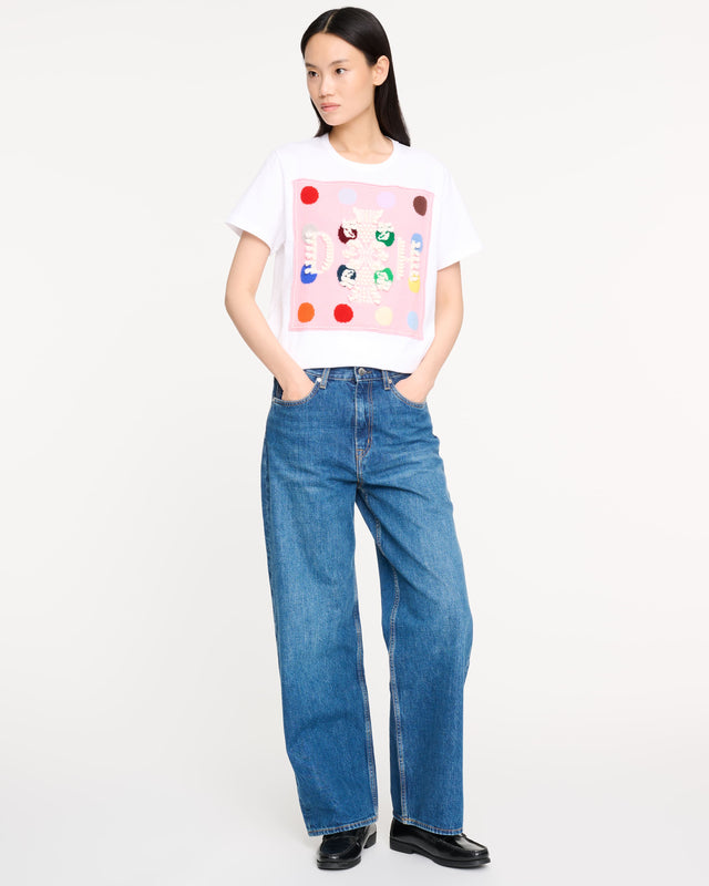 Spots logo t-shirt Barrie + Damien Hirst | Barrie - Barrie