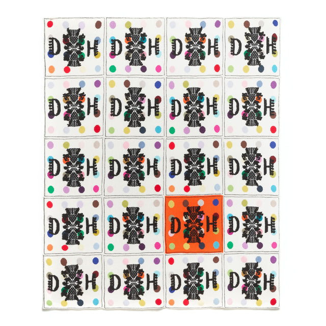 Couverture à pois Barrie + Damien Hirst - pièce numérotée | Barrie - Barrie