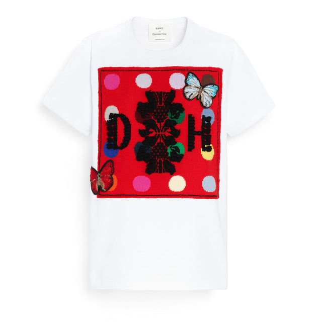 T-shirt logo à pois et papillons Barrie + Damien Hirst | Barrie - Barrie