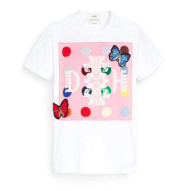 Spots and butterflies logo t-shirt Barrie + Damien Hirst | Barrie - Barrie