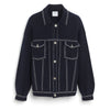 barrie Veste Denim oversize en cachemire et coton