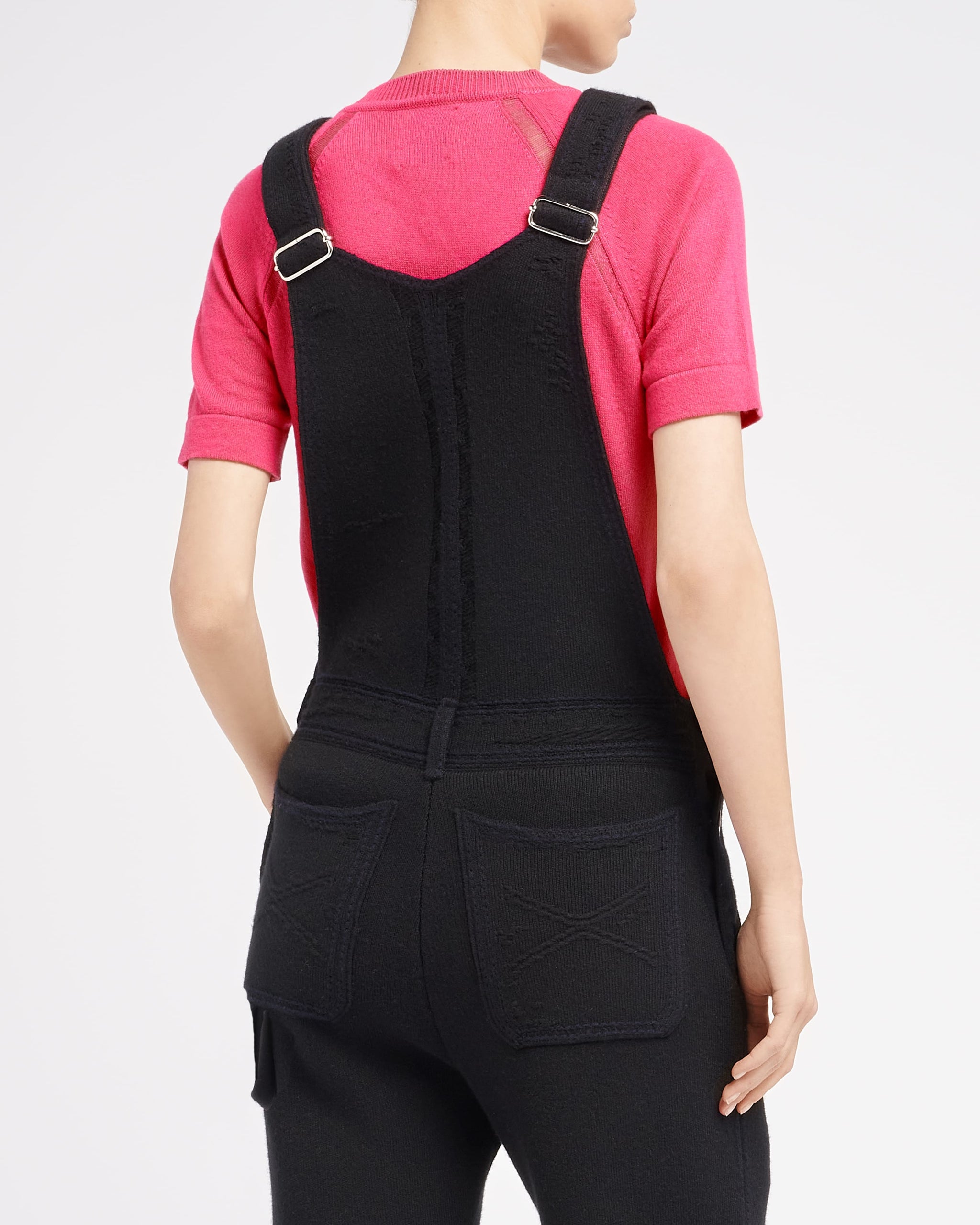 Salopette Denim en cachemire et coton | Barrie - Barrie