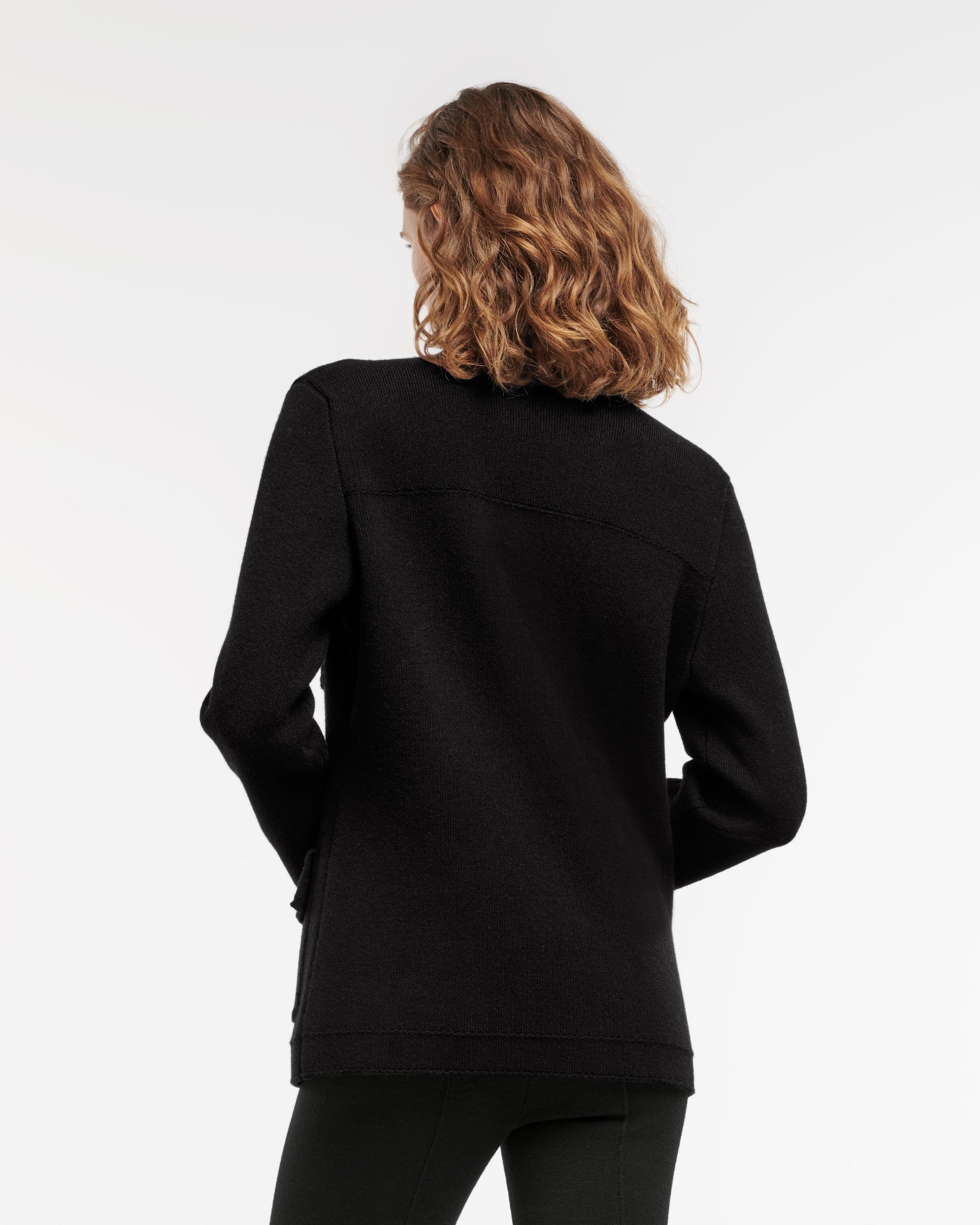 Cashmere and cotton military-style jacket | Barrie - Barrie