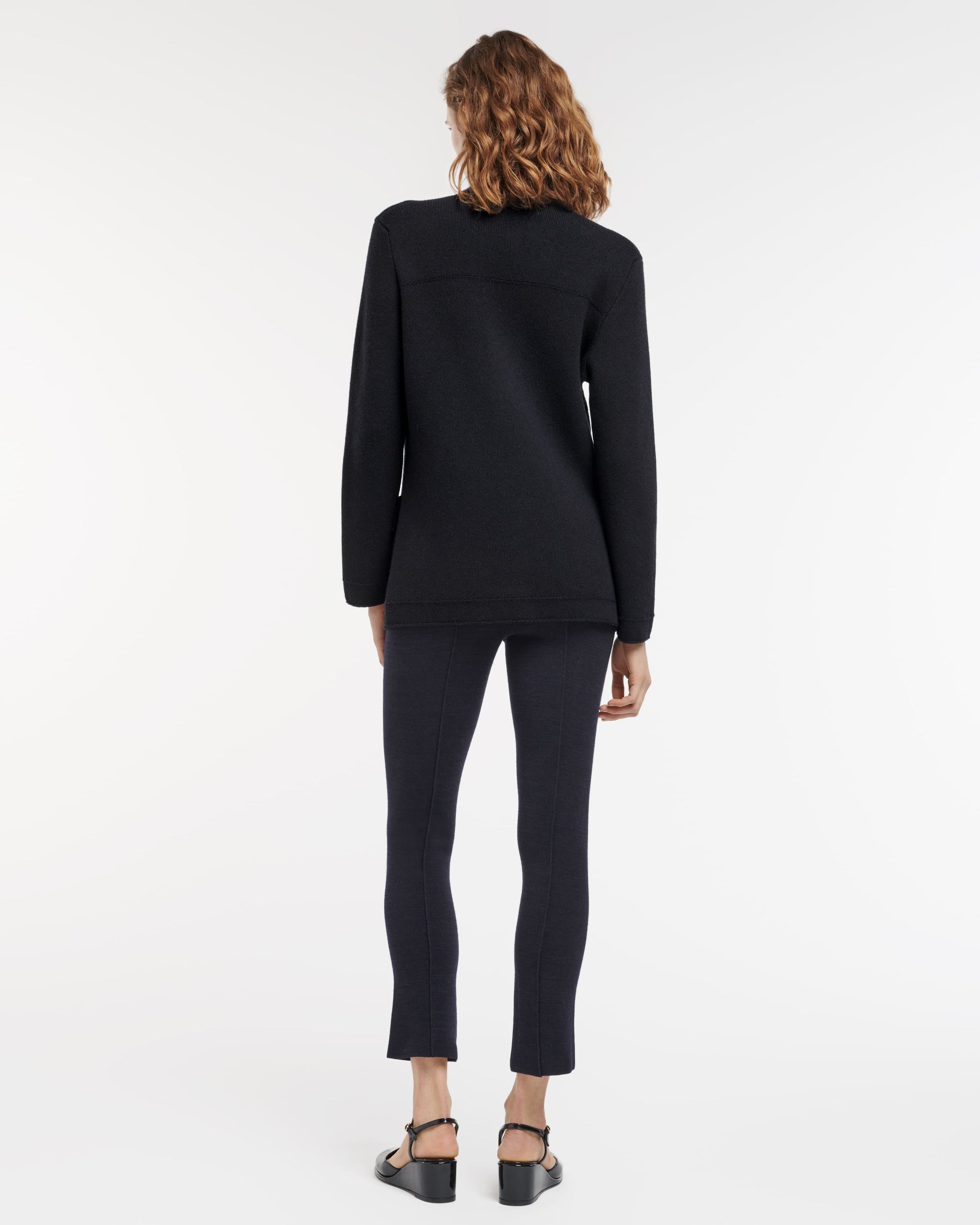 캐시미어 & 코튼 소재의 밀리터리 재킷 | Barrie - Barrie