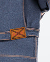 barrie Veste Denim oversize en cachemire et coton