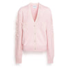 barrie Cardigan col V logo B en cachemire