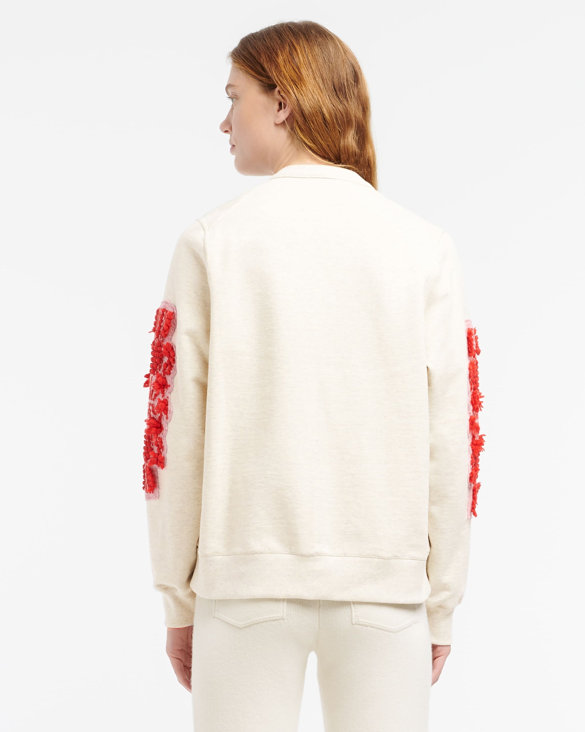 Cardigan in cotton with a cashmere B logo | Barrie - Barrie