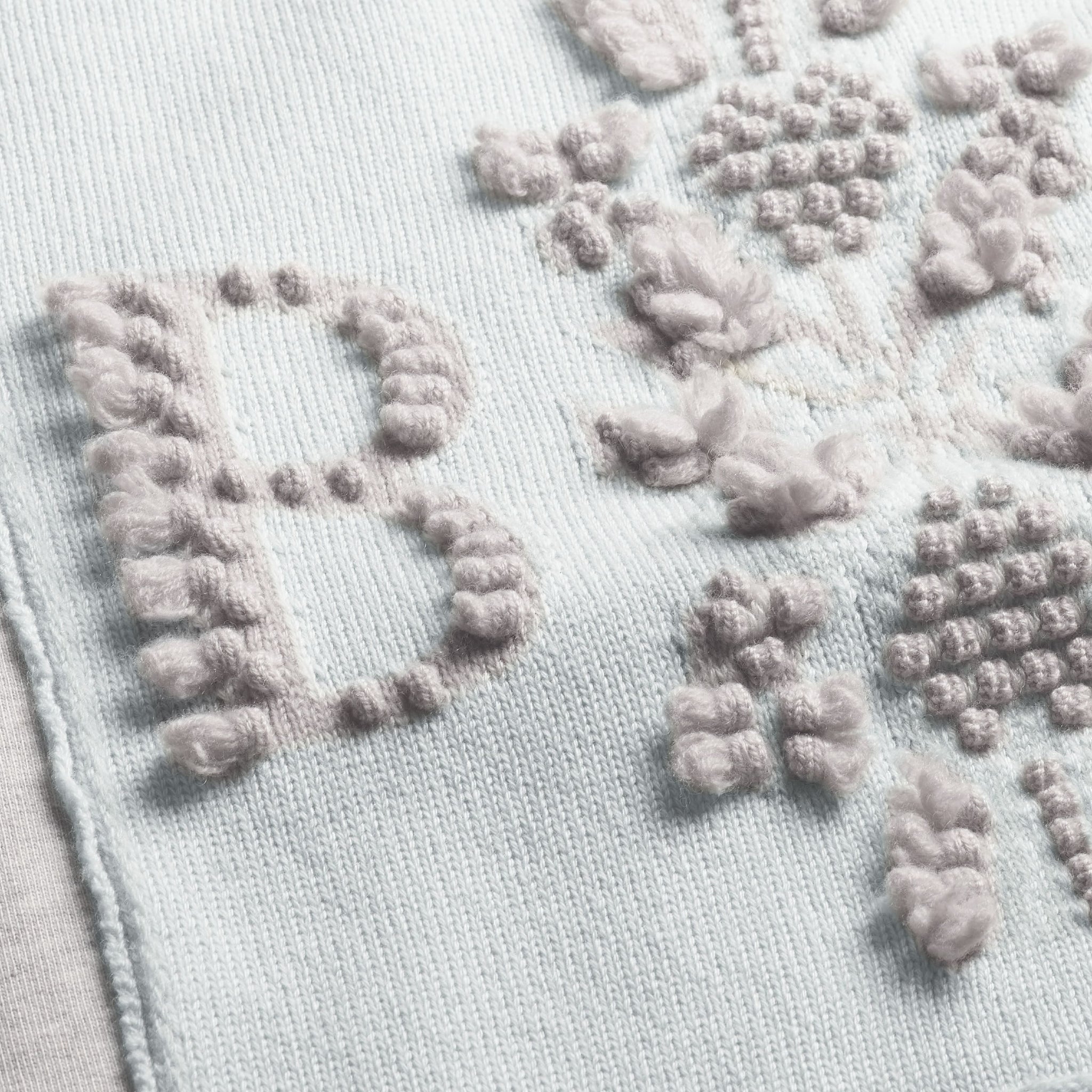 Sweatshirt with Barrie logo cashmere patch | Barrie - Barrie