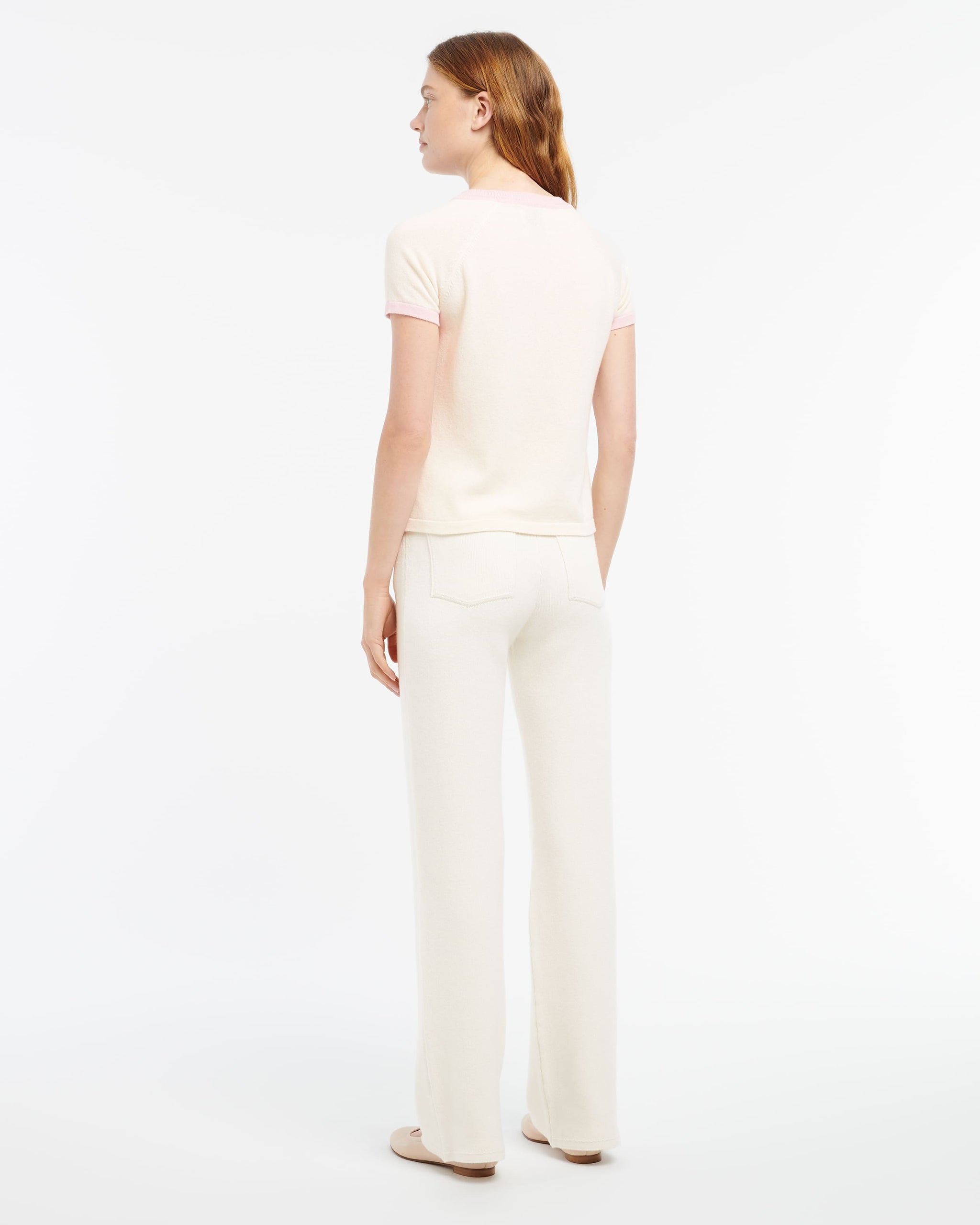 Top en cachemire logo B | Barrie - Barrie