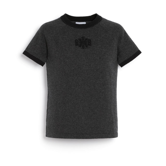 Top en cachemire logo B | Barrie - Barrie