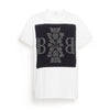 barrie T-Shirt avec patch logo B en cachemire
