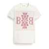 barrie T-Shirt avec patch logo B en cachemire