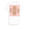 barrie T-Shirt avec patch logo B en cachemire