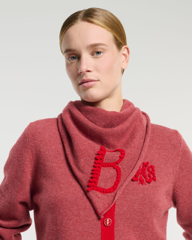 Foulard en cachemire avec détails | Barrie - Barrie