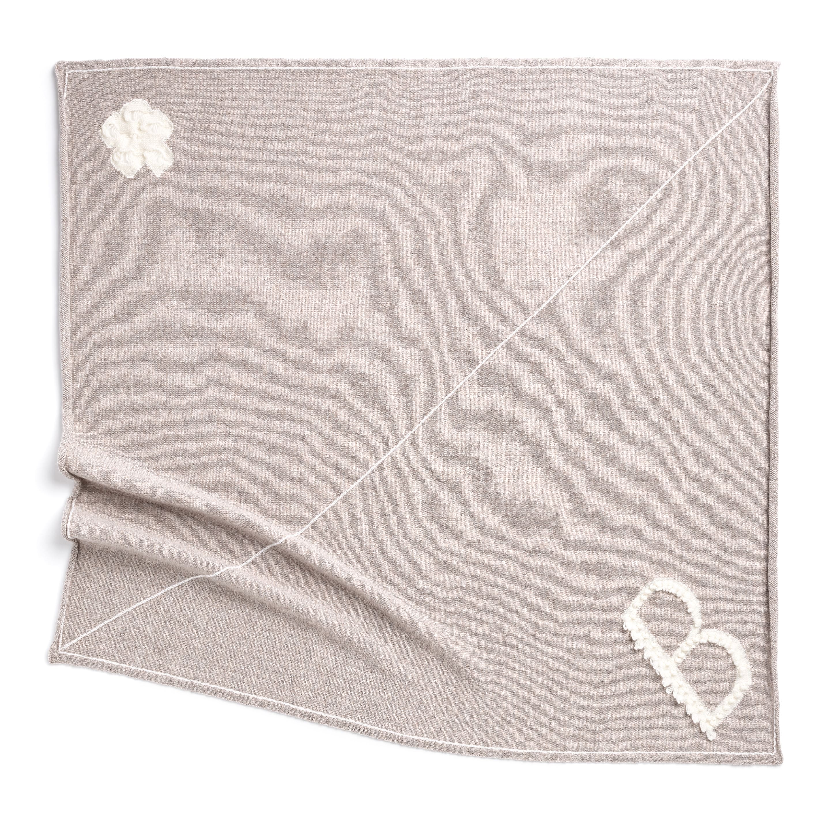 Foulard en cachemire avec détails