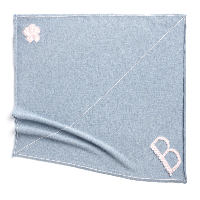 Cashmere scarf with details | Barrie - Barrie