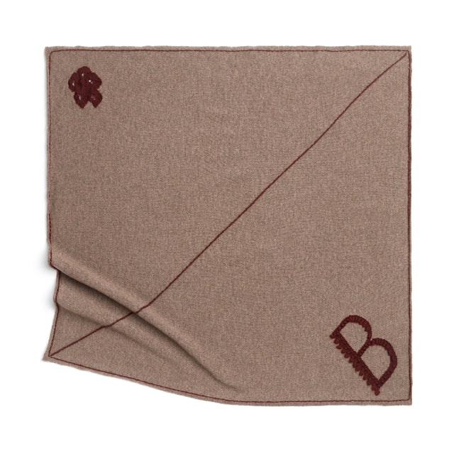 Cashmere scarf with details | Barrie - Barrie