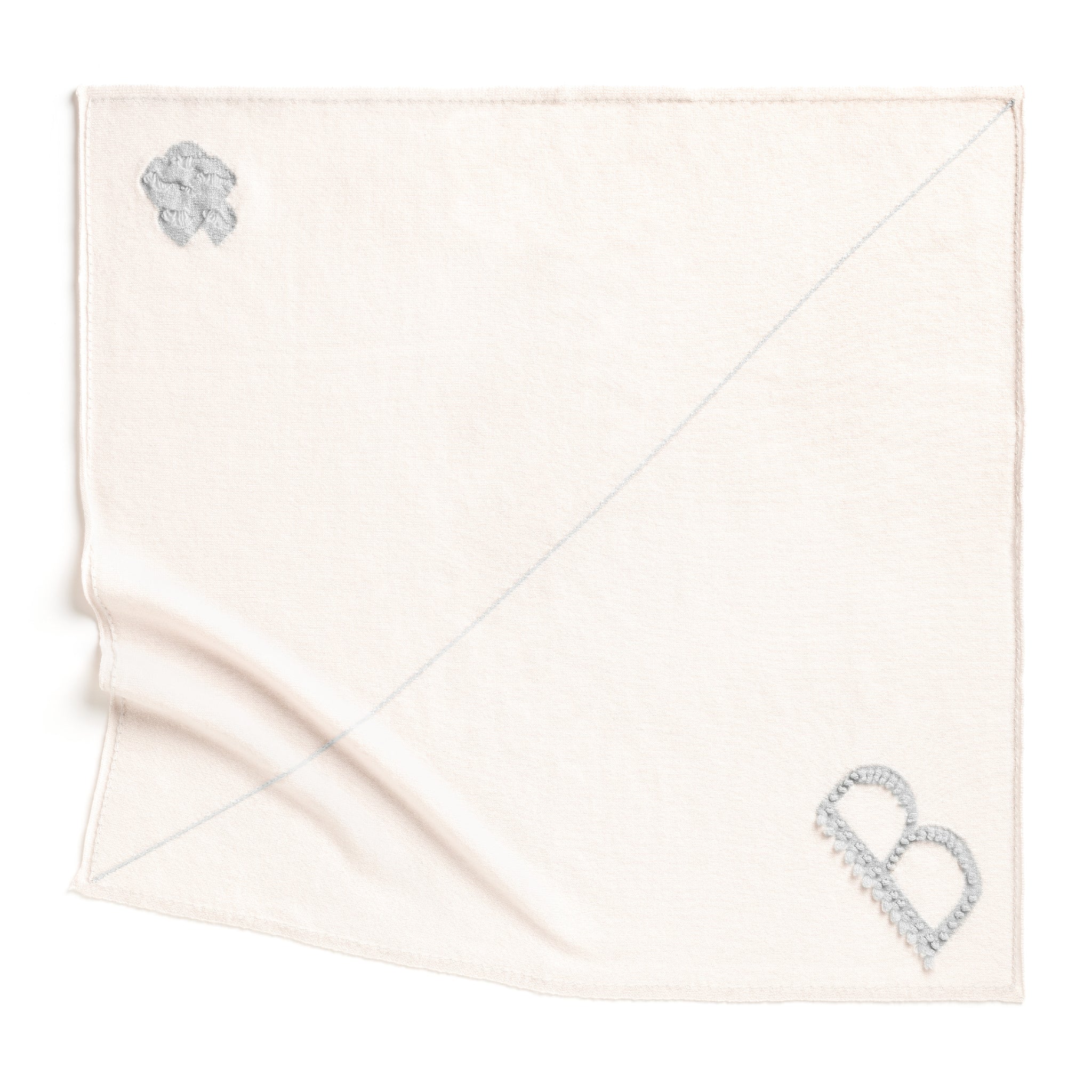 Cashmere scarf with details | Barrie - Barrie