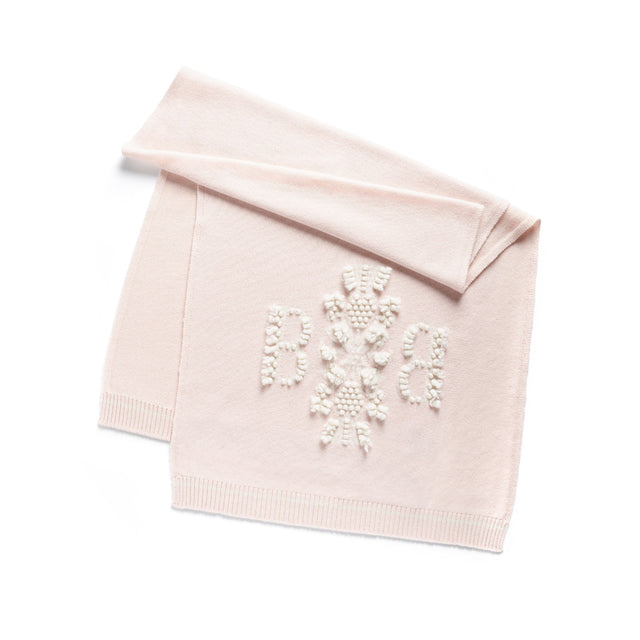 Cashmere scarf with 3D logo | Barrie - Barrie