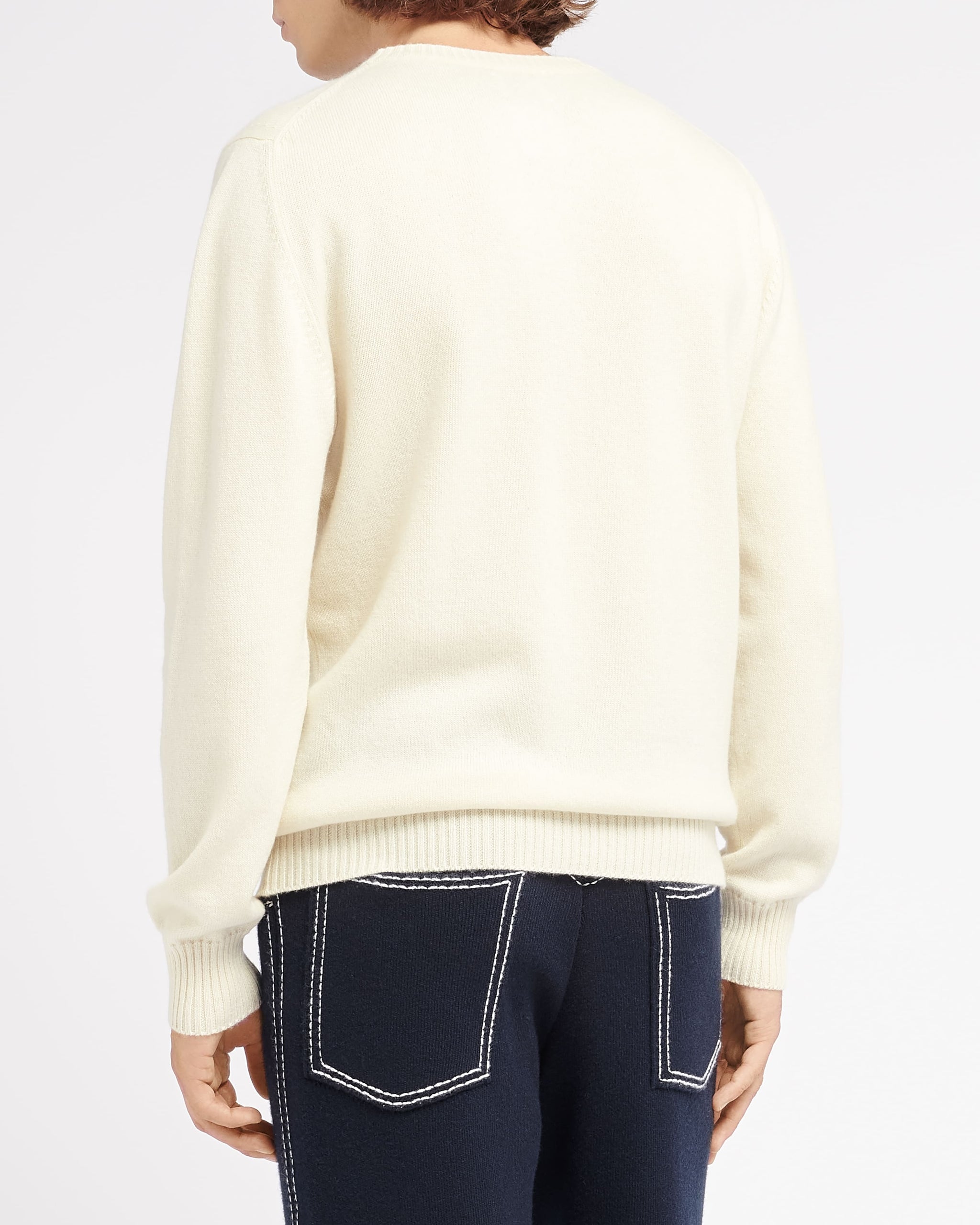 B 라벨 캐시미어 니트웨어 | Barrie - Barrie