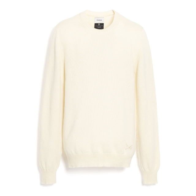 B Label round-neck cashmere jumper | Barrie - Barrie