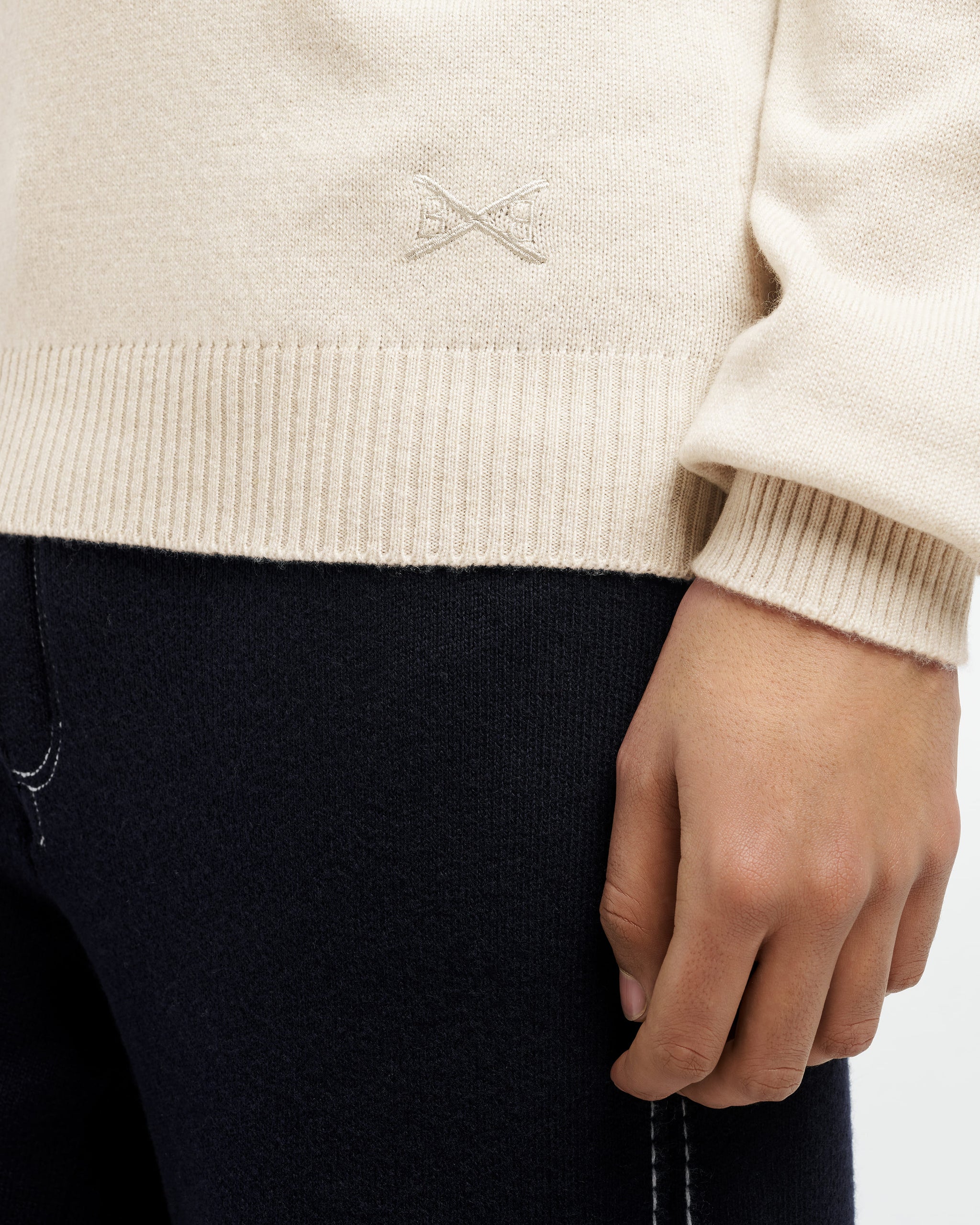 B Label cashmere sweater | Barrie - Barrie