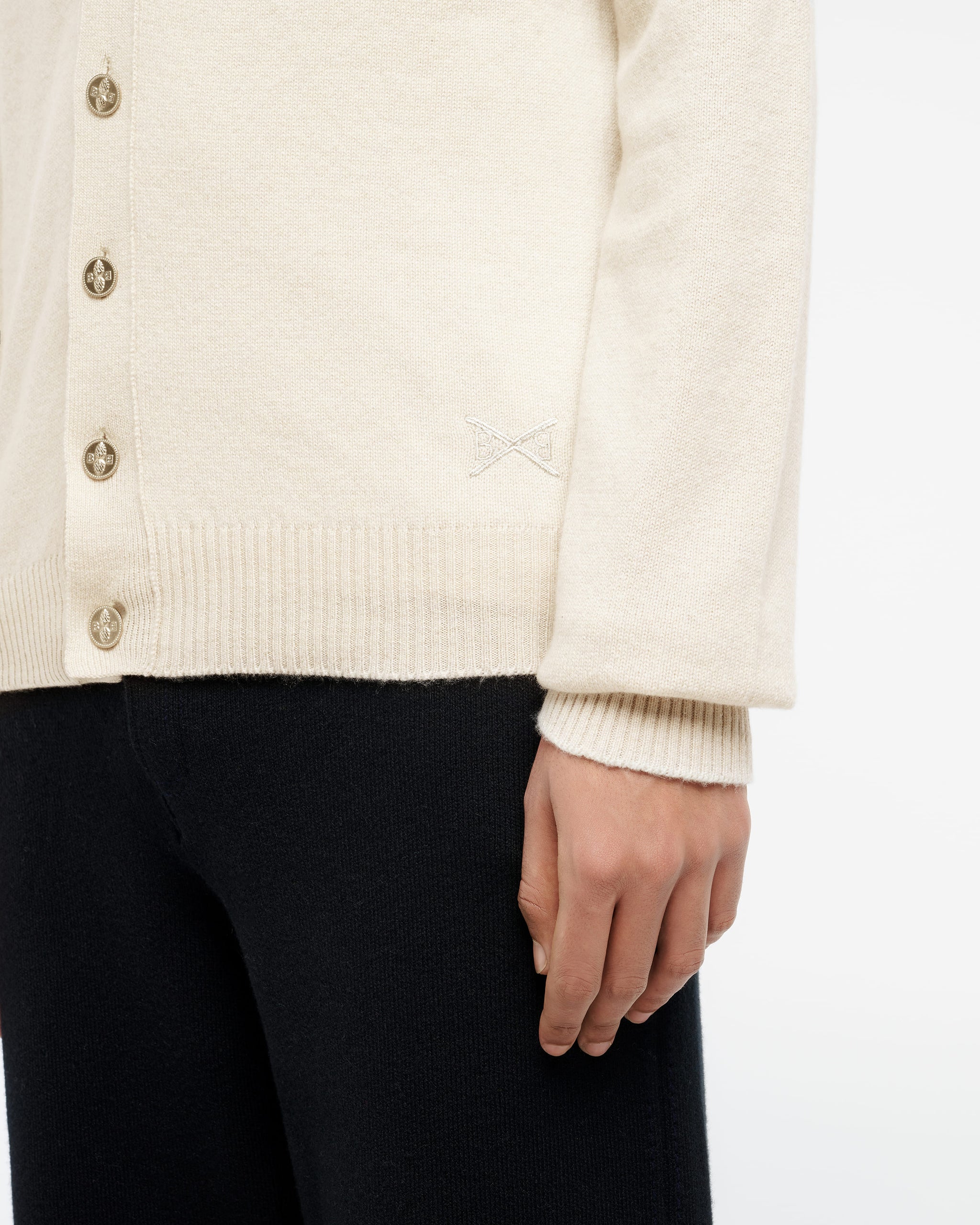 Cardigan B Label en cachemire | Barrie - Barrie