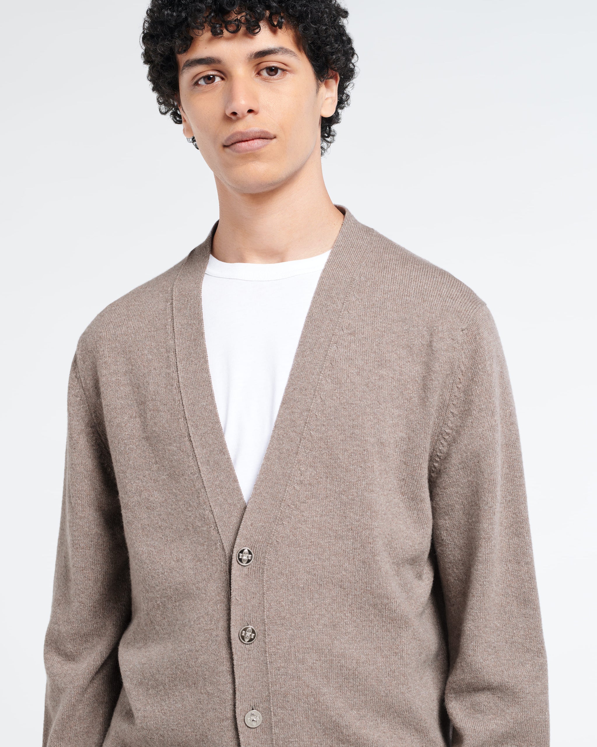 Cardigan B Label en cachemire | Barrie - Barrie
