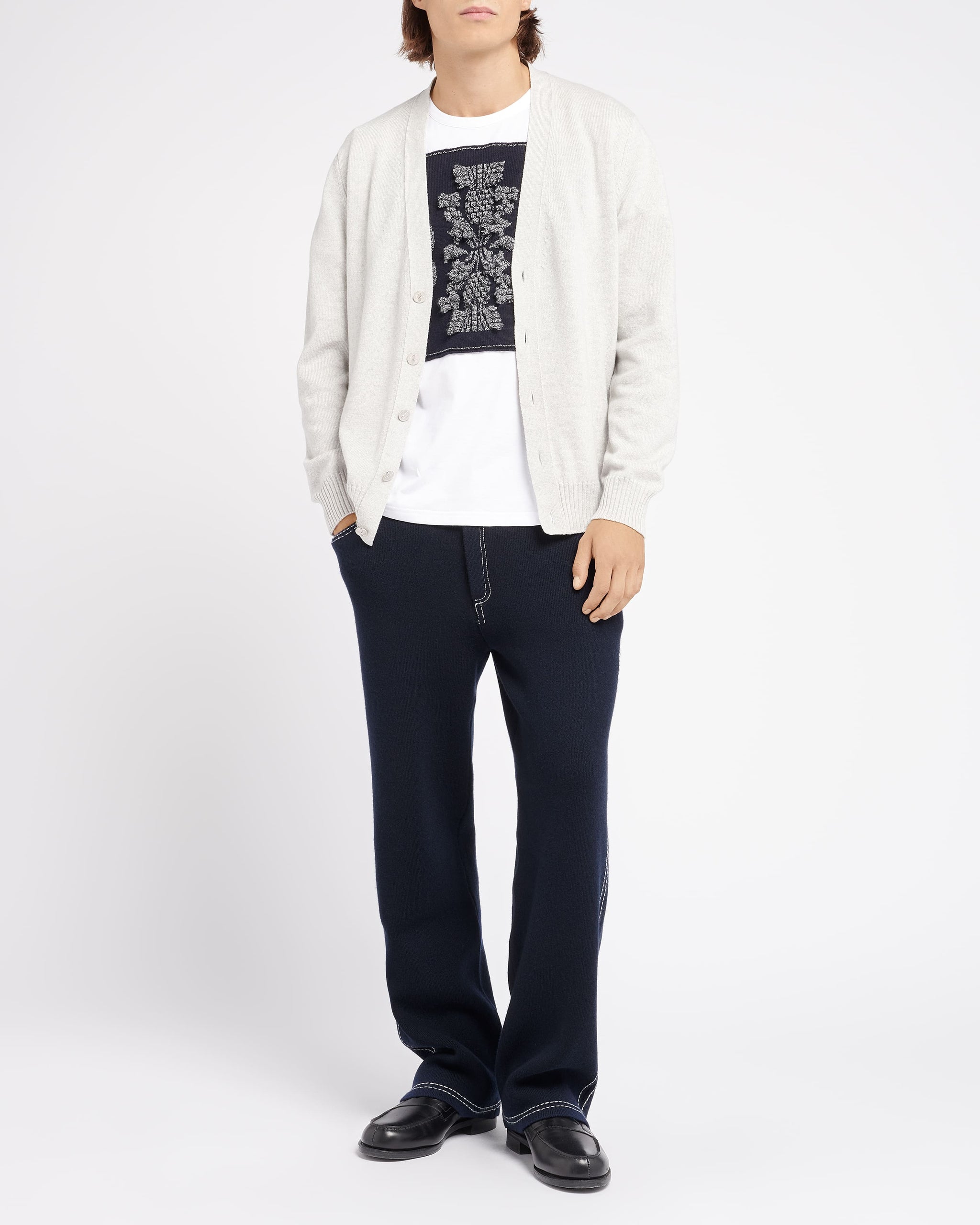 B Label cashmere cardigan | Barrie - Barrie