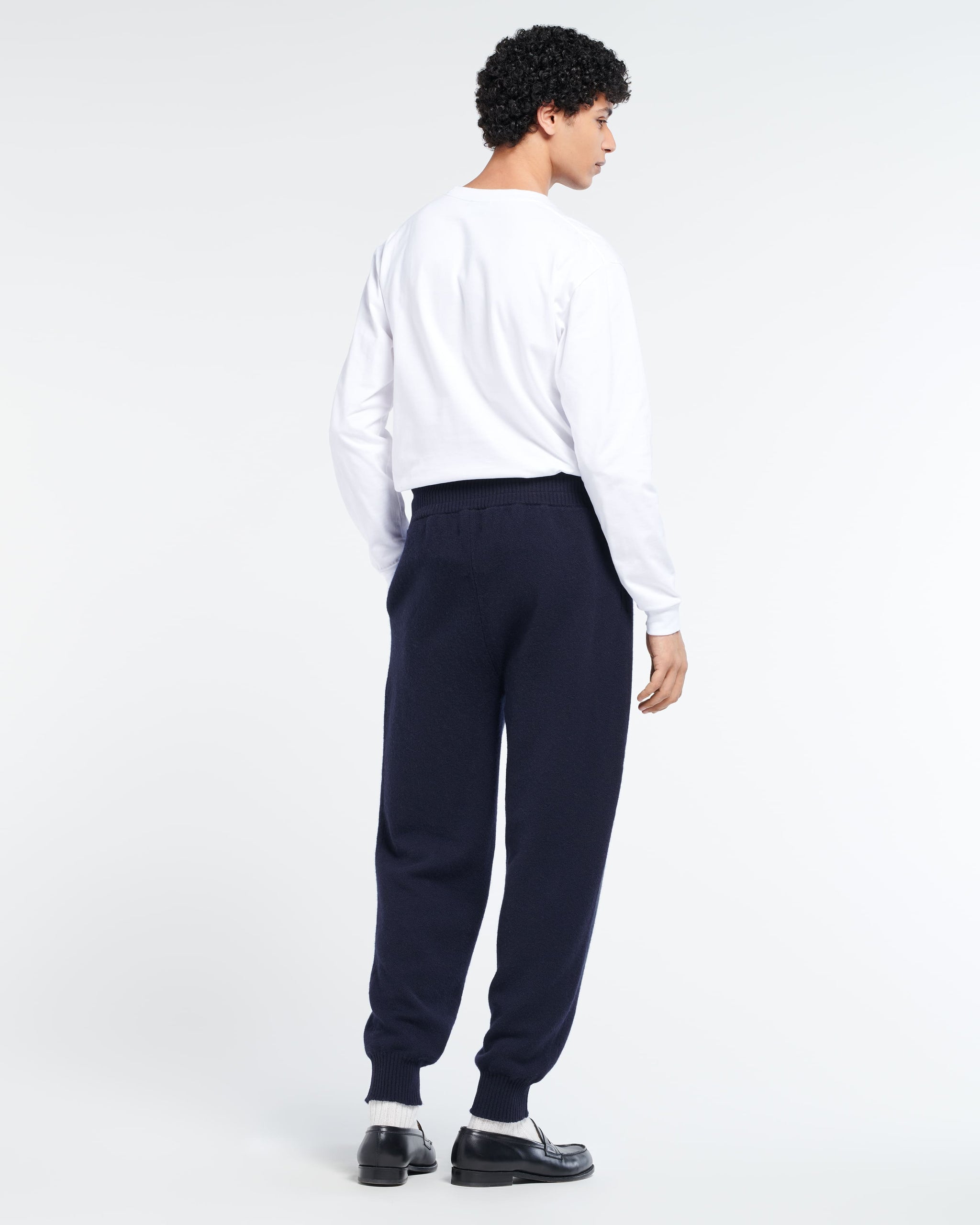 B Label cashmere trousers | Barrie - Barrie