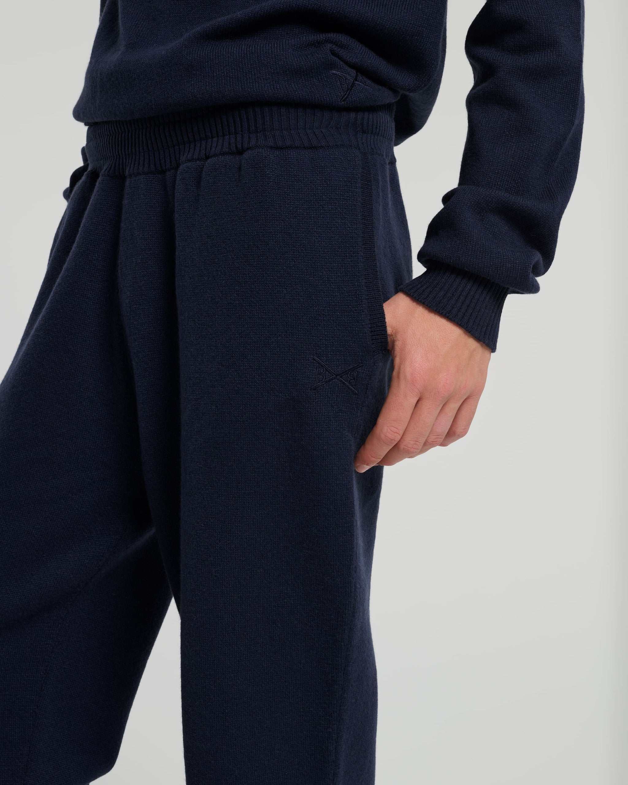 B Label cashmere trousers | Barrie - Barrie