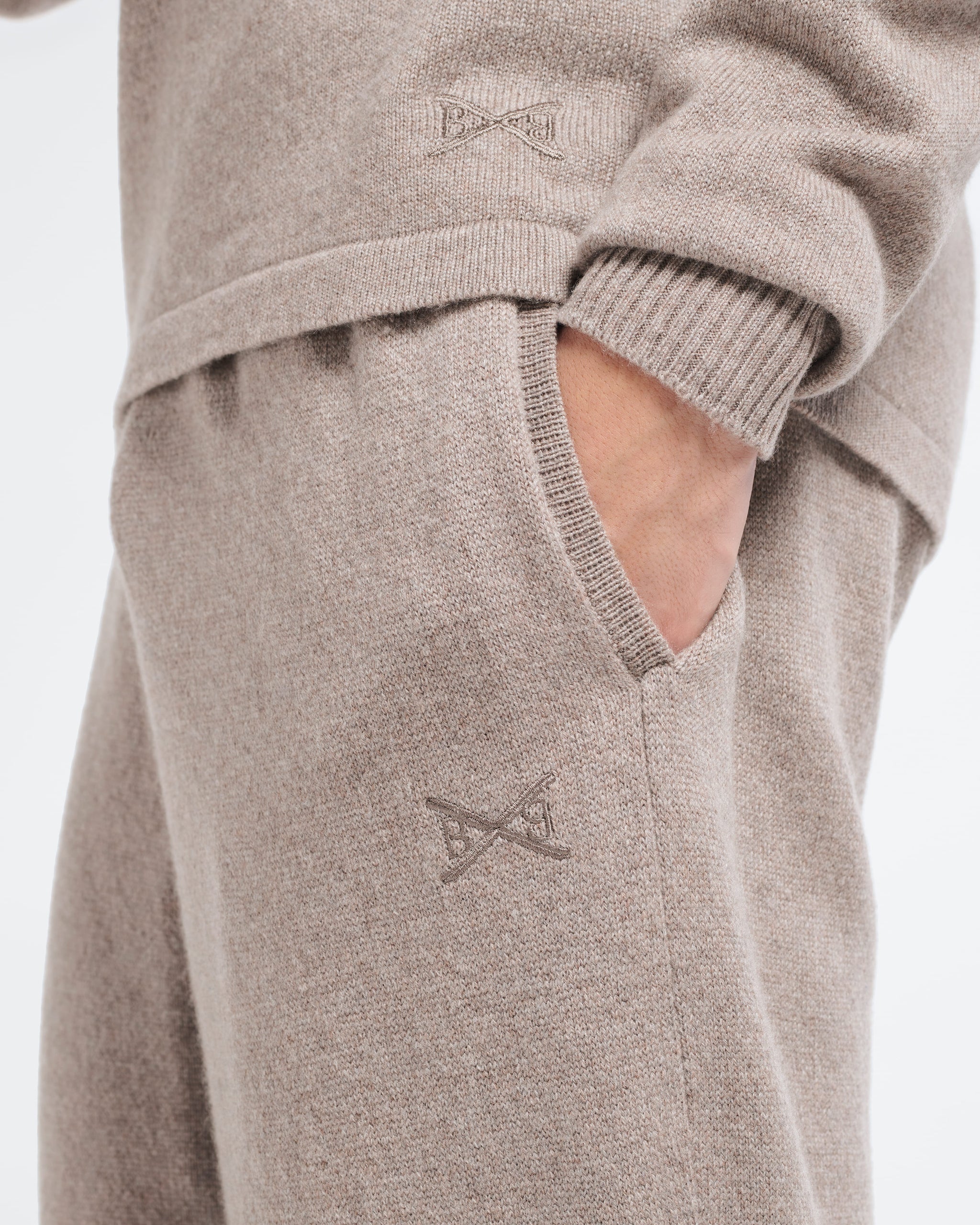 B Label cashmere trousers | Barrie - Barrie