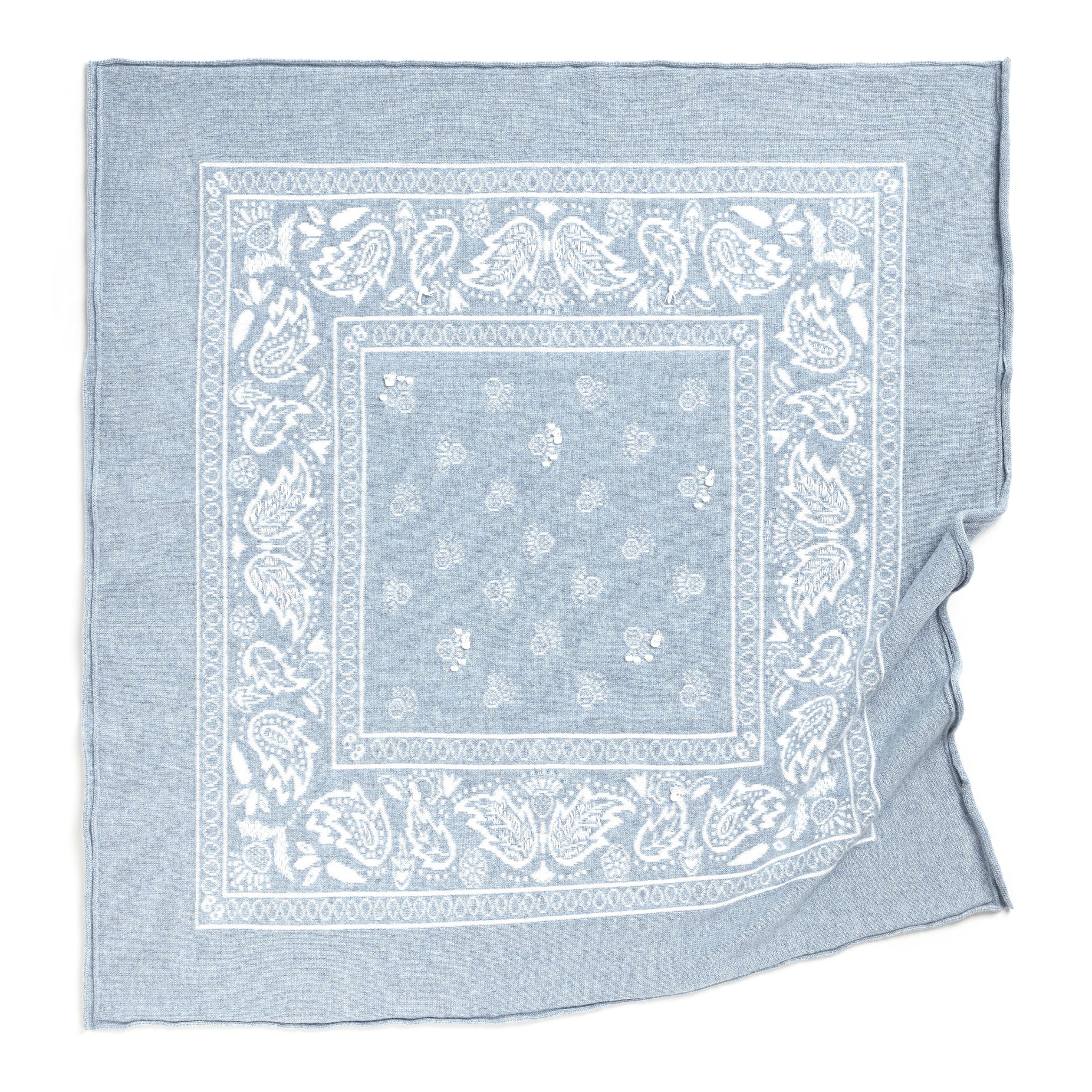 Bandana in cashmere and cotton | Barrie - Barrie
