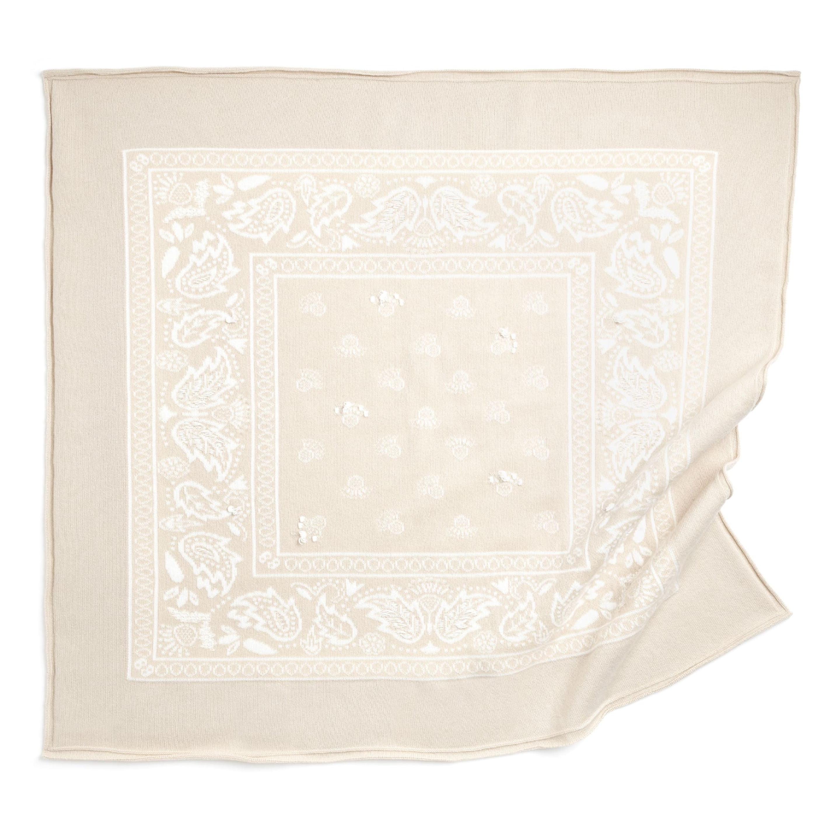 Bandana en cachemire et coton