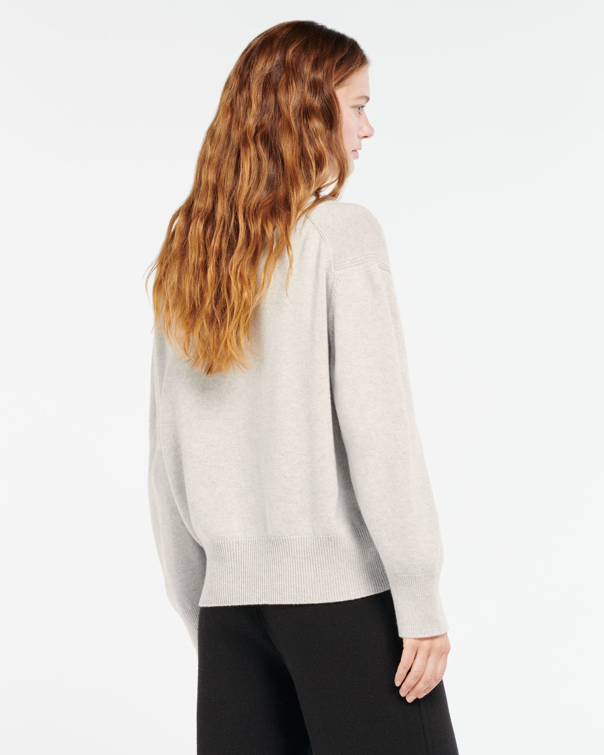 캐시미어 폴로 칼라 니트웨어 | Barrie - Barrie