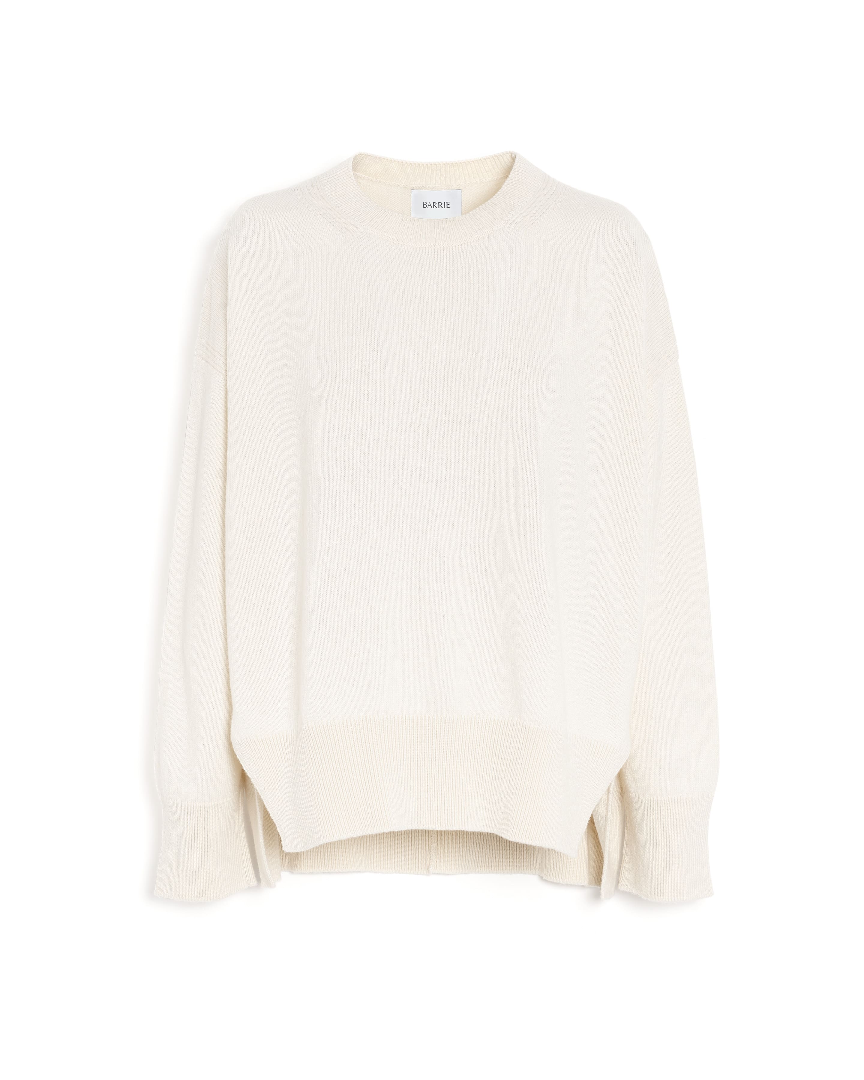 Pull col rond oversize en cachemire