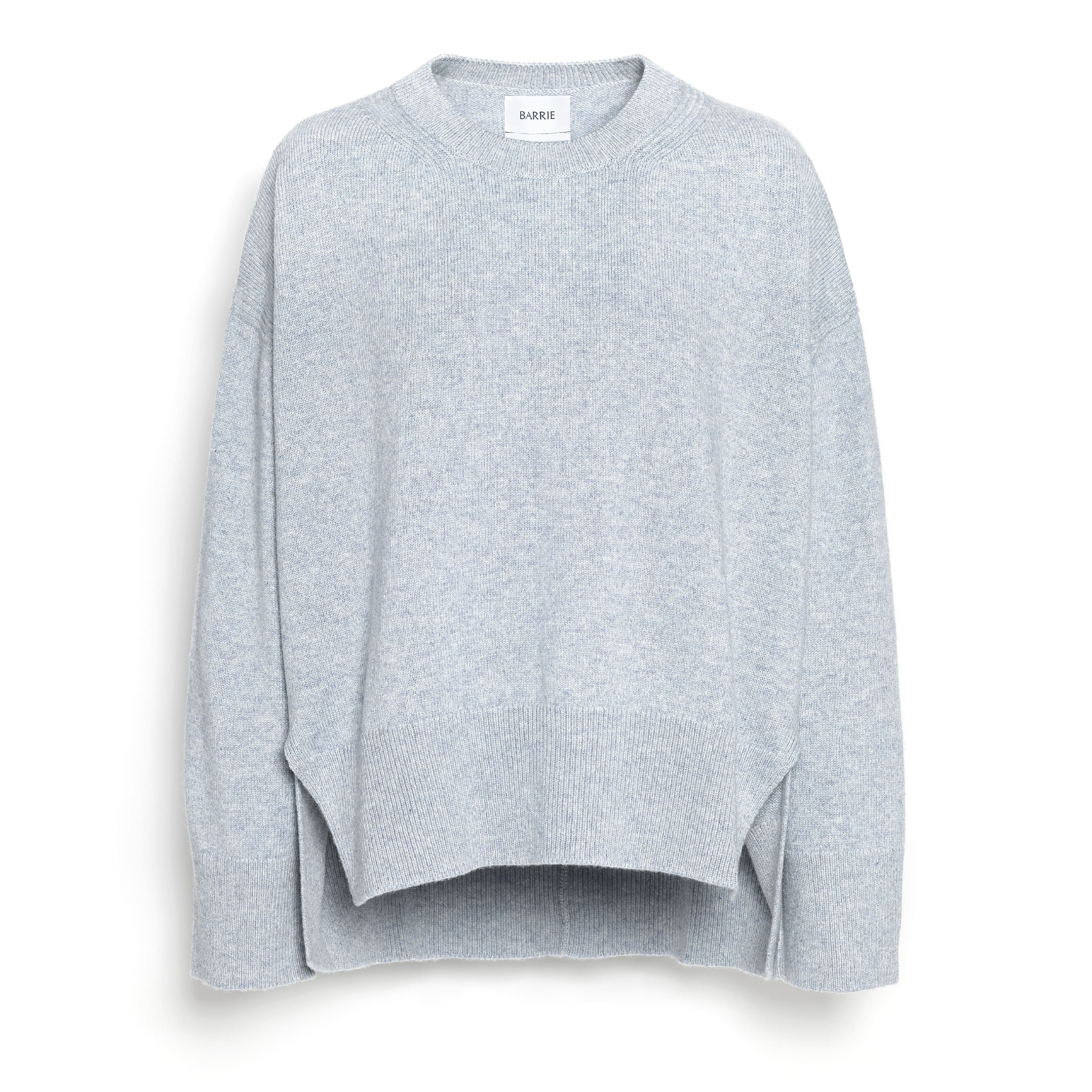 Pull col rond oversize en cachemire