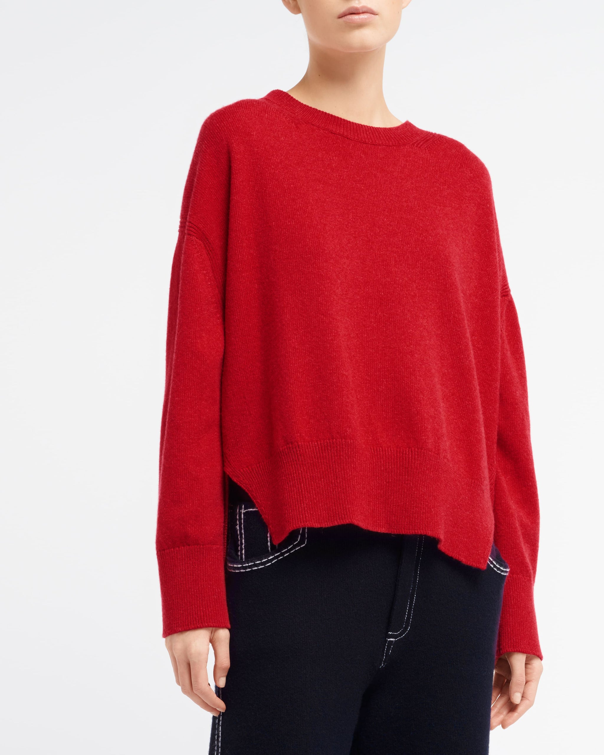 Iconic oversized cashmere jumper | Barrie - Barrie