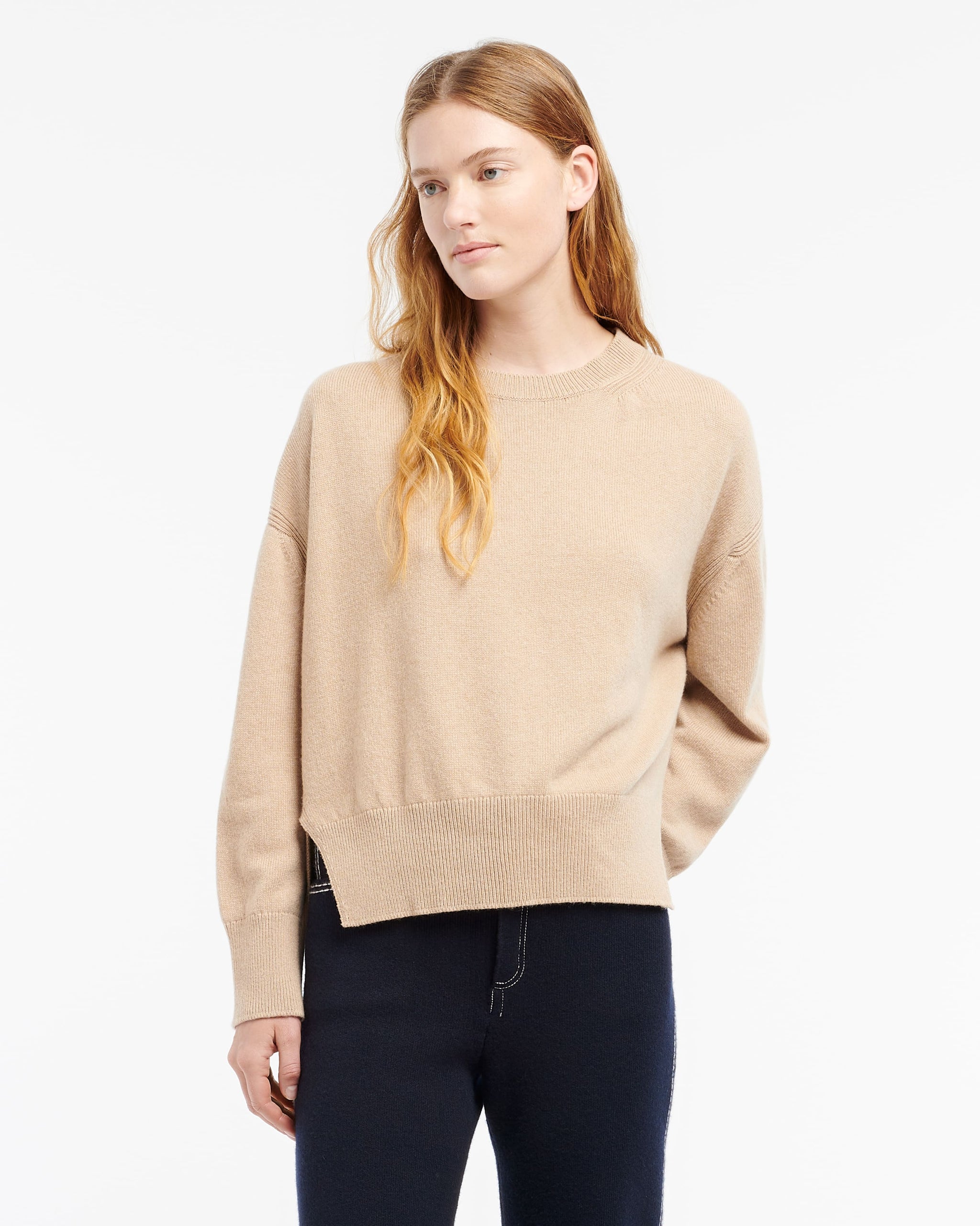 Iconic oversized cashmere jumper | Barrie - Barrie