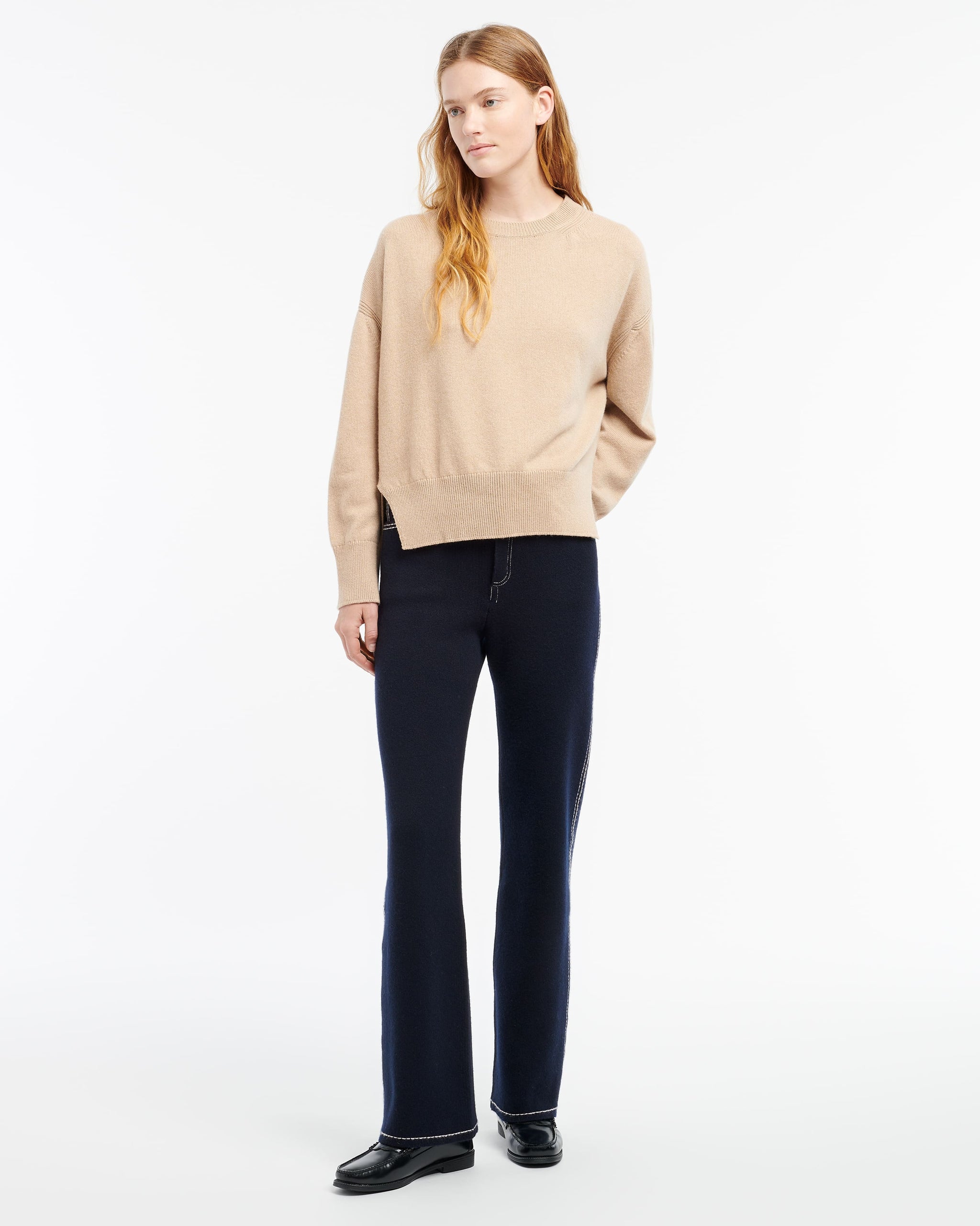 Iconic oversized cashmere jumper | Barrie - Barrie
