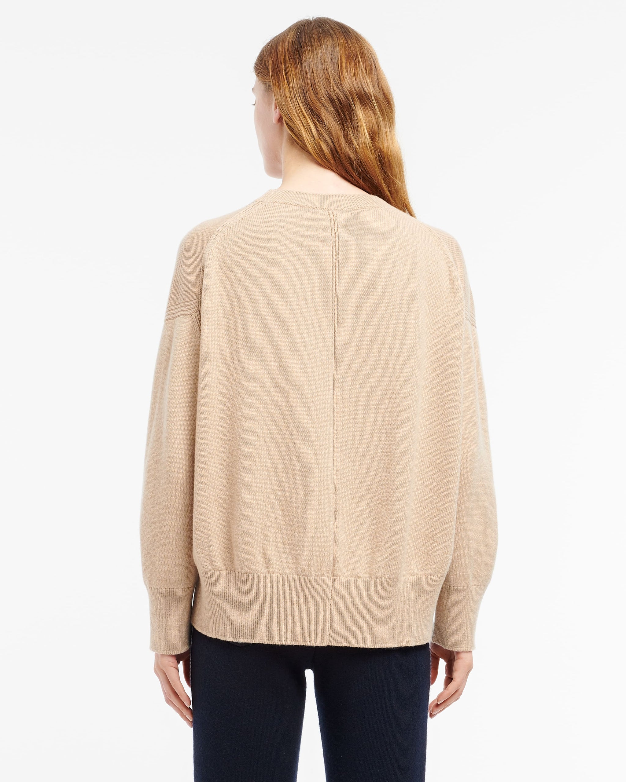 Iconic oversized cashmere jumper | Barrie - Barrie