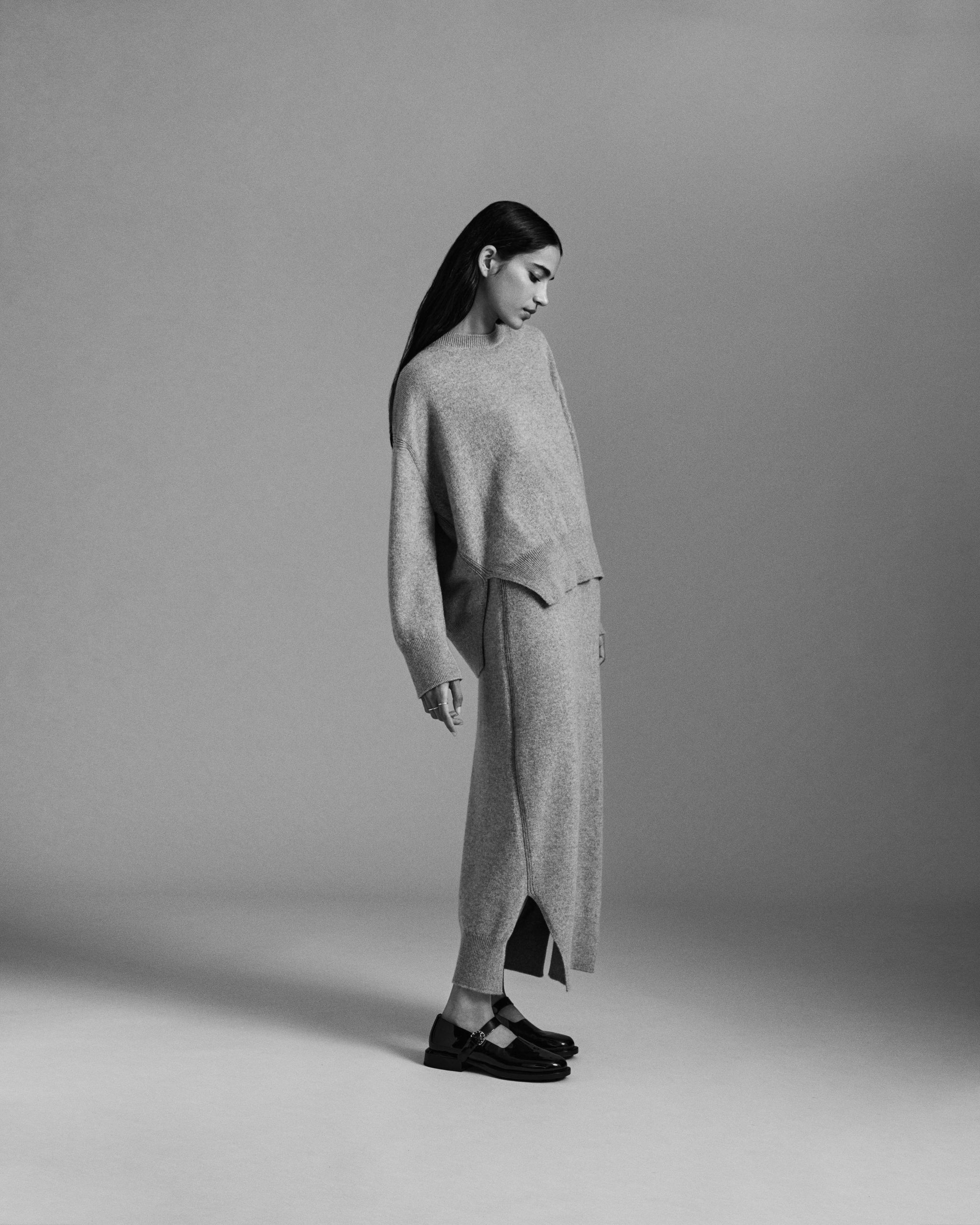 Pull col rond oversize en cachemire | Barrie - Barrie